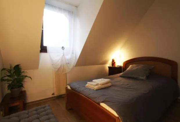 Bedroom, Bed in LES CHAMBRES DU GAVE D'OSSAU