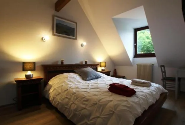 Bedroom, Bed in LES CHAMBRES DU GAVE D'OSSAU