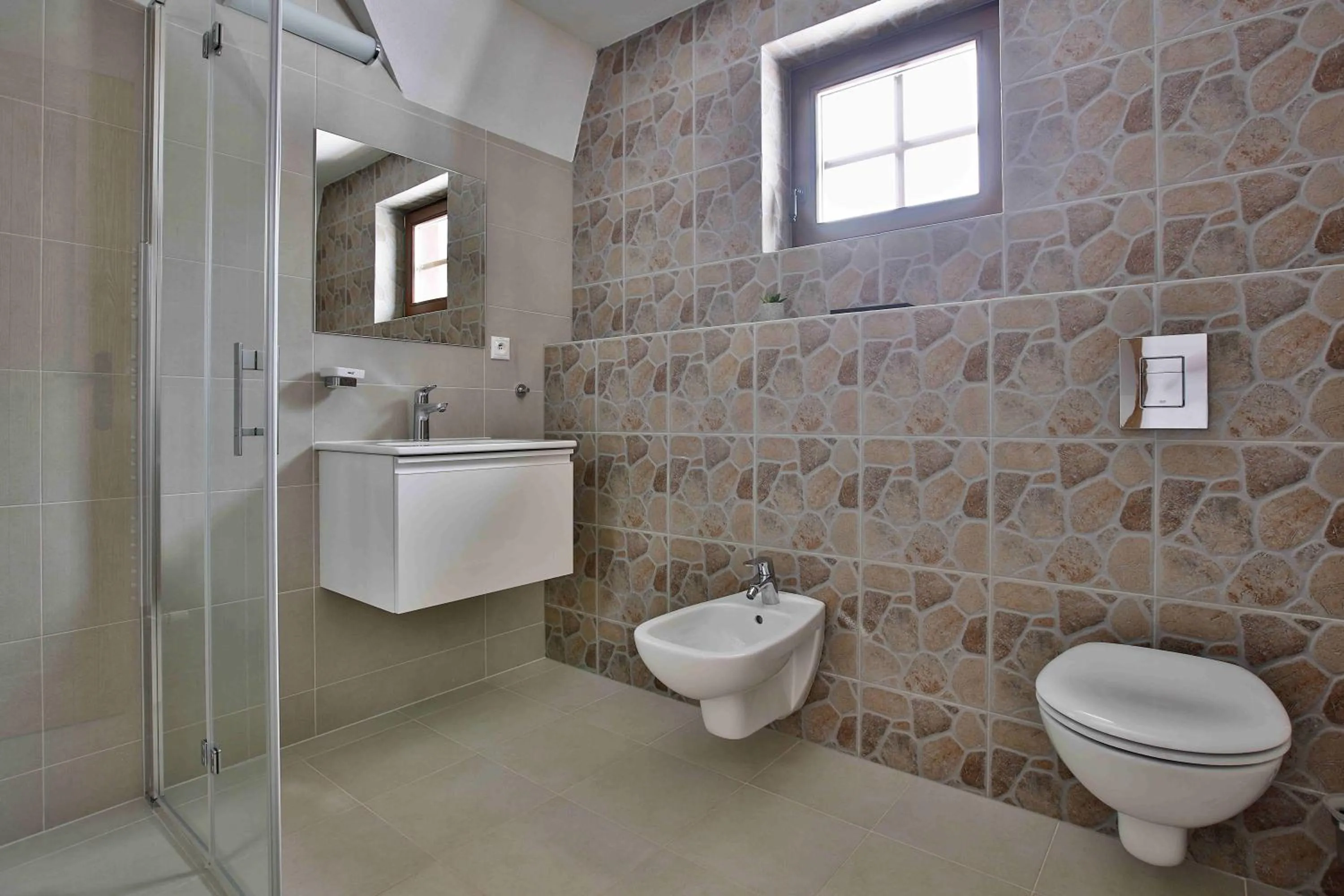 Shower in Rezort Gothal Chalupy