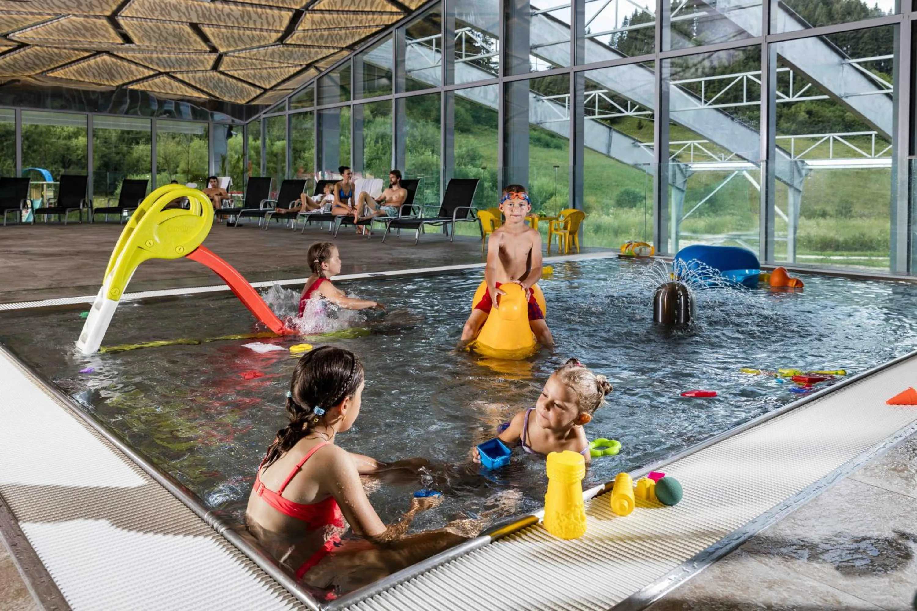 Swimming pool in Rezort Gothal Chalupy