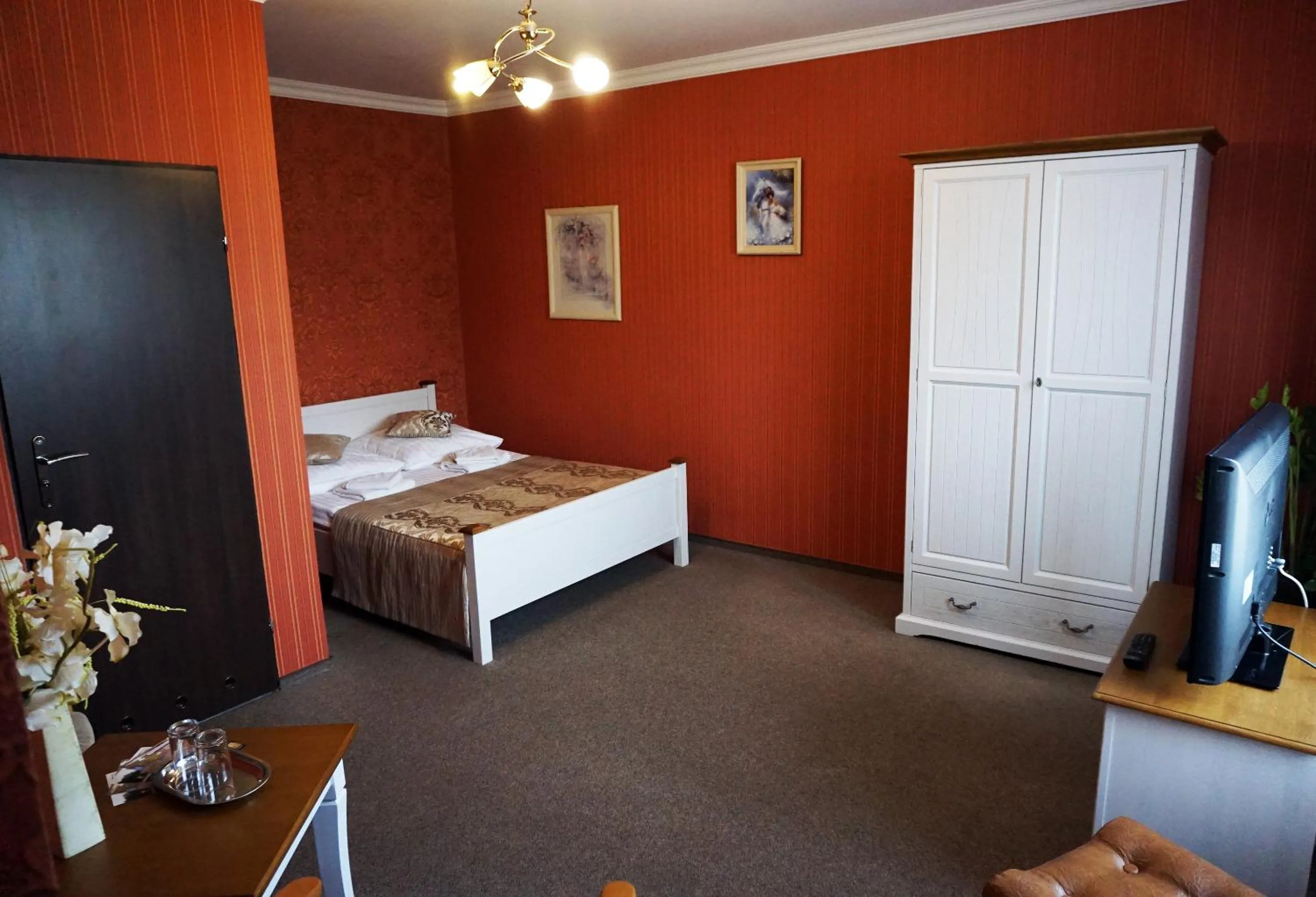 Photo of the whole room, Bed in Pod Szczęśliwą Gwiazdą