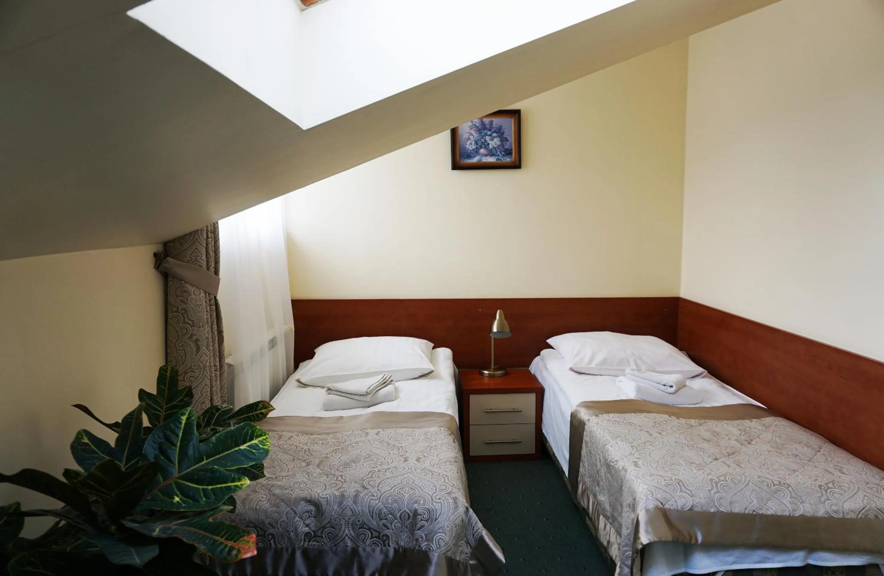 Photo of the whole room, Bed in Pod Szczęśliwą Gwiazdą