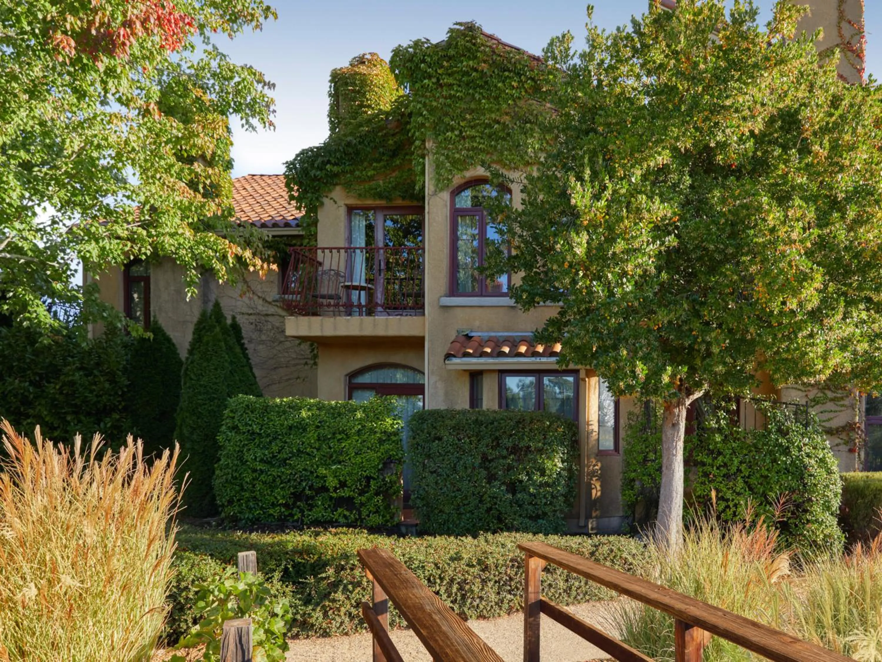 Patio in Vinarosa Resort & Spa