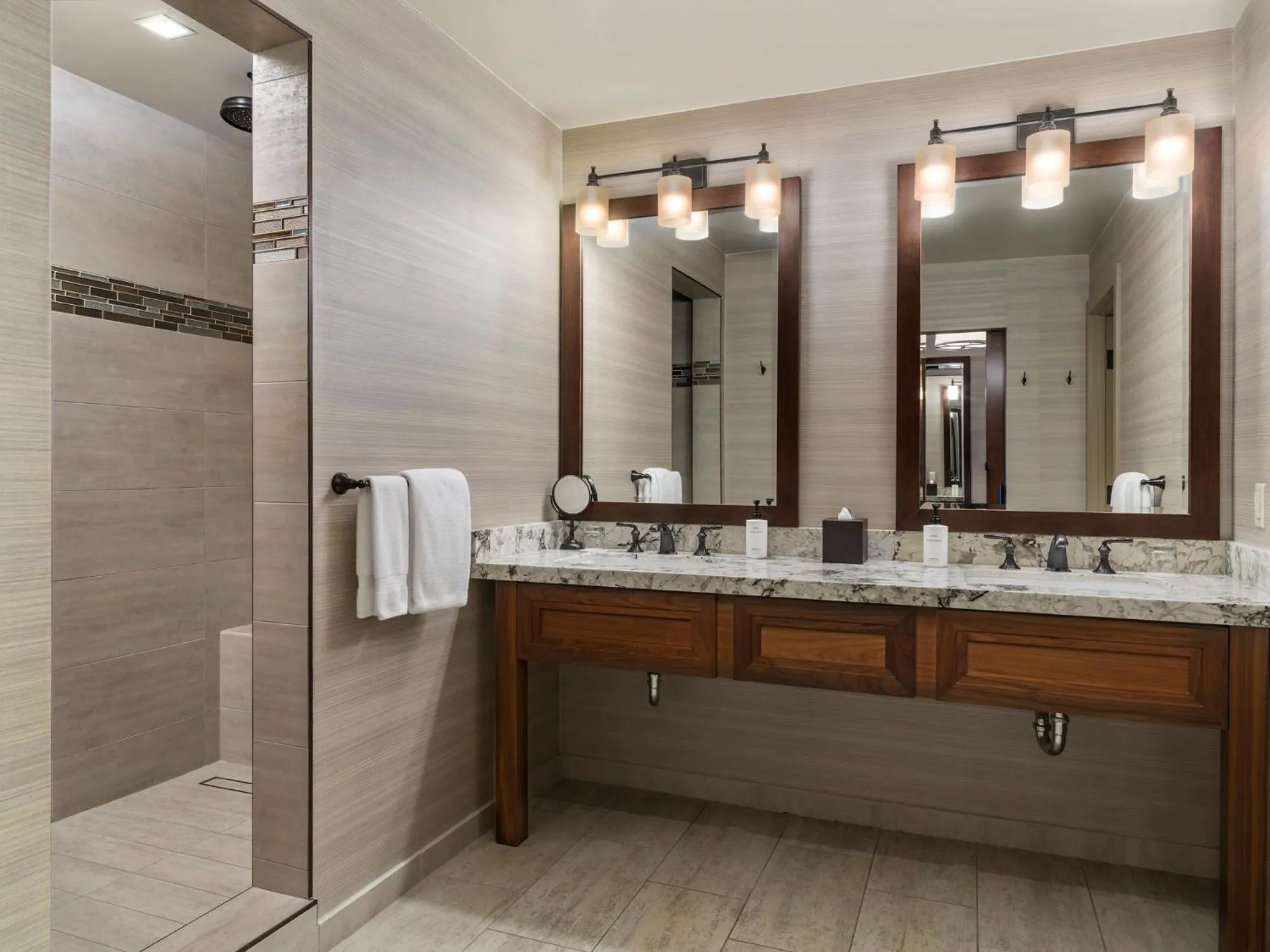 Shower in Vinarosa Resort & Spa