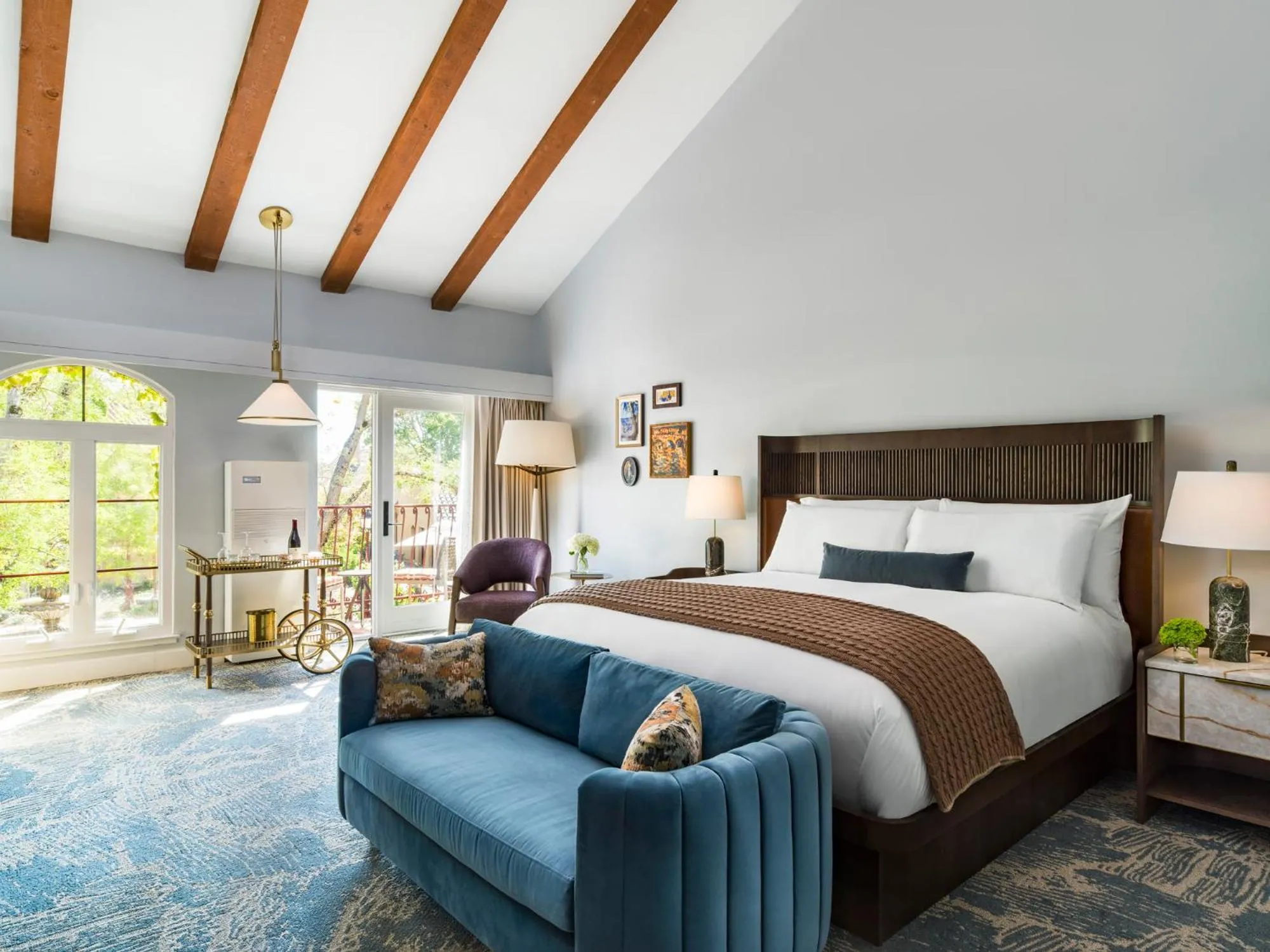 Bed in Vinarosa Resort & Spa