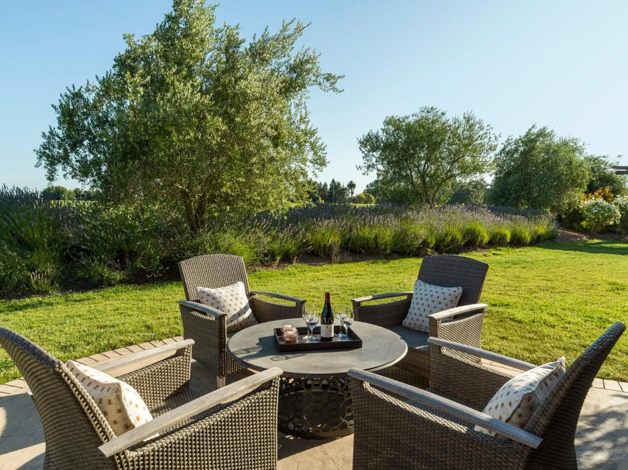 Patio in Vinarosa Resort & Spa