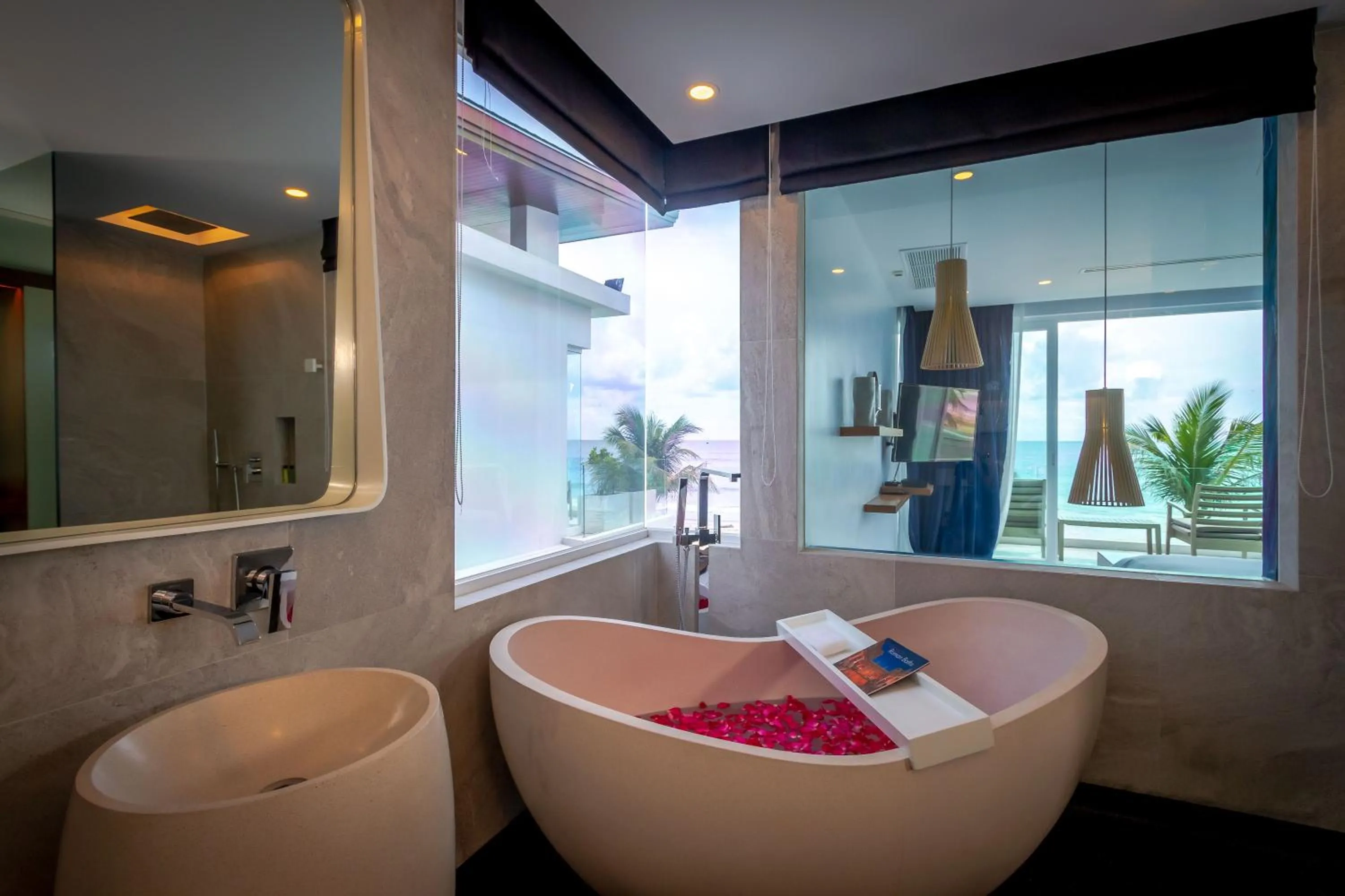 Bathroom in Coastal Escape Natai