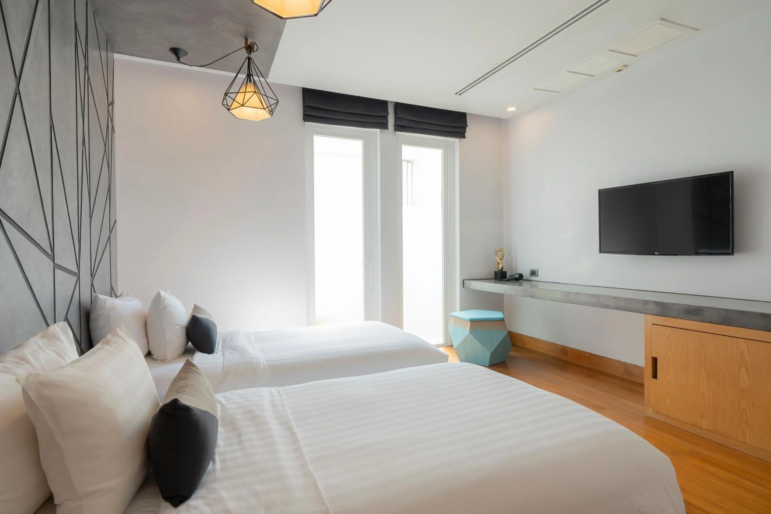 Bed in Coastal Escape Natai Beach