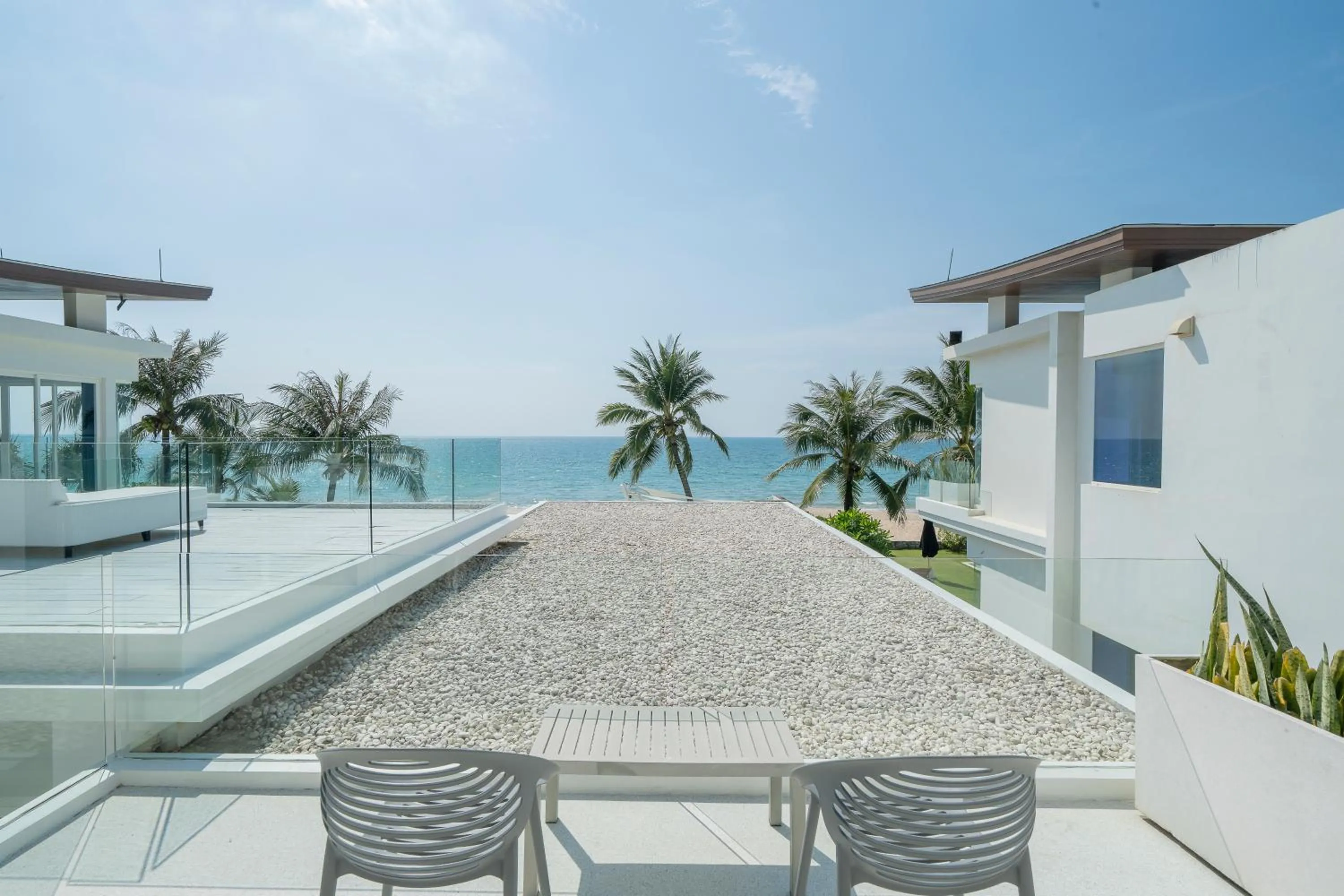 Patio in Coastal Escape Natai Beach