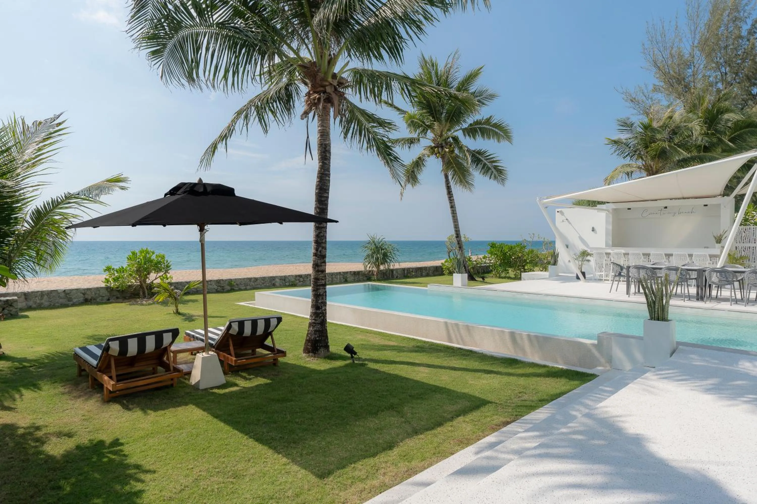 Patio in Coastal Escape Natai Beach