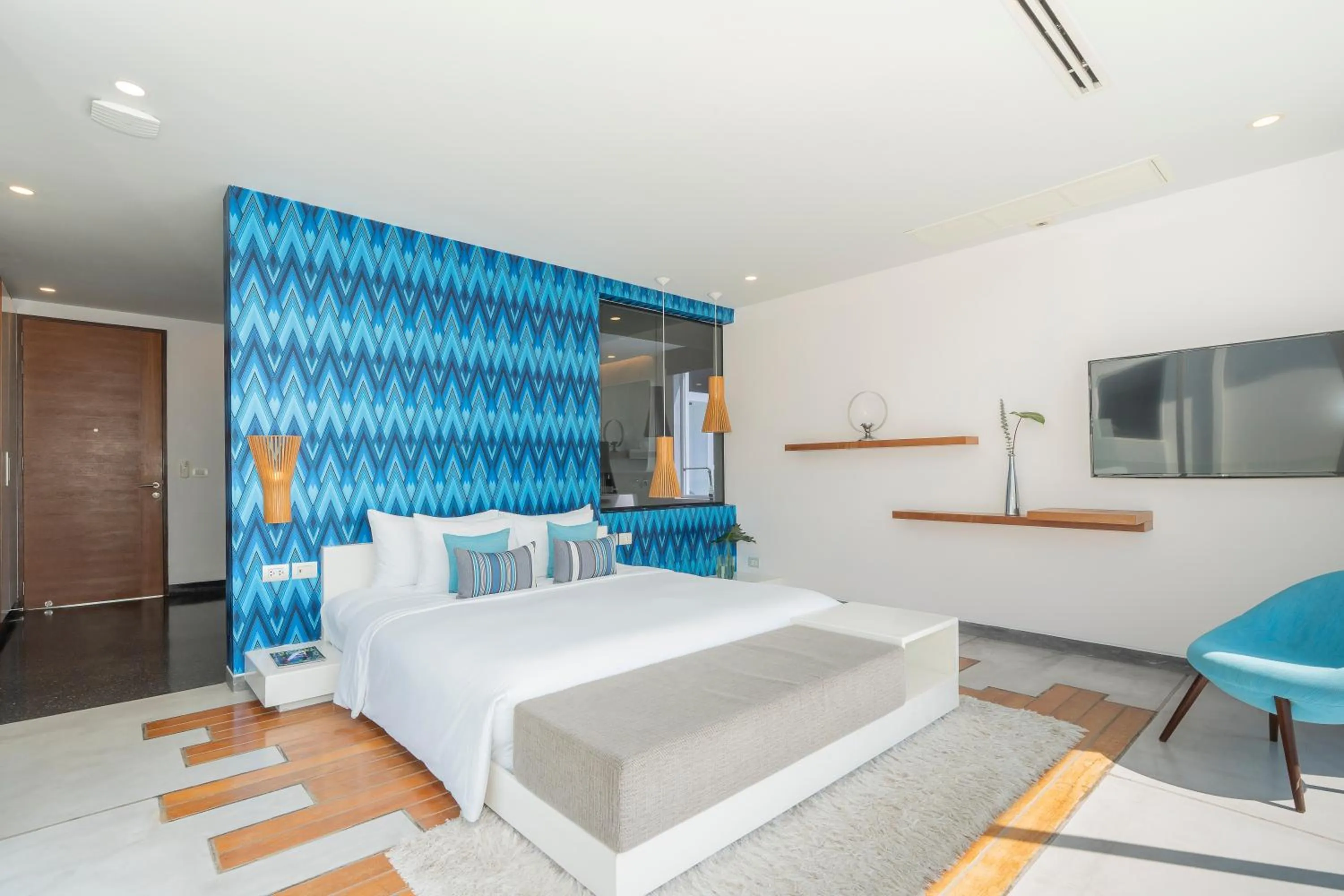 Bed in Coastal Escape Natai Beach