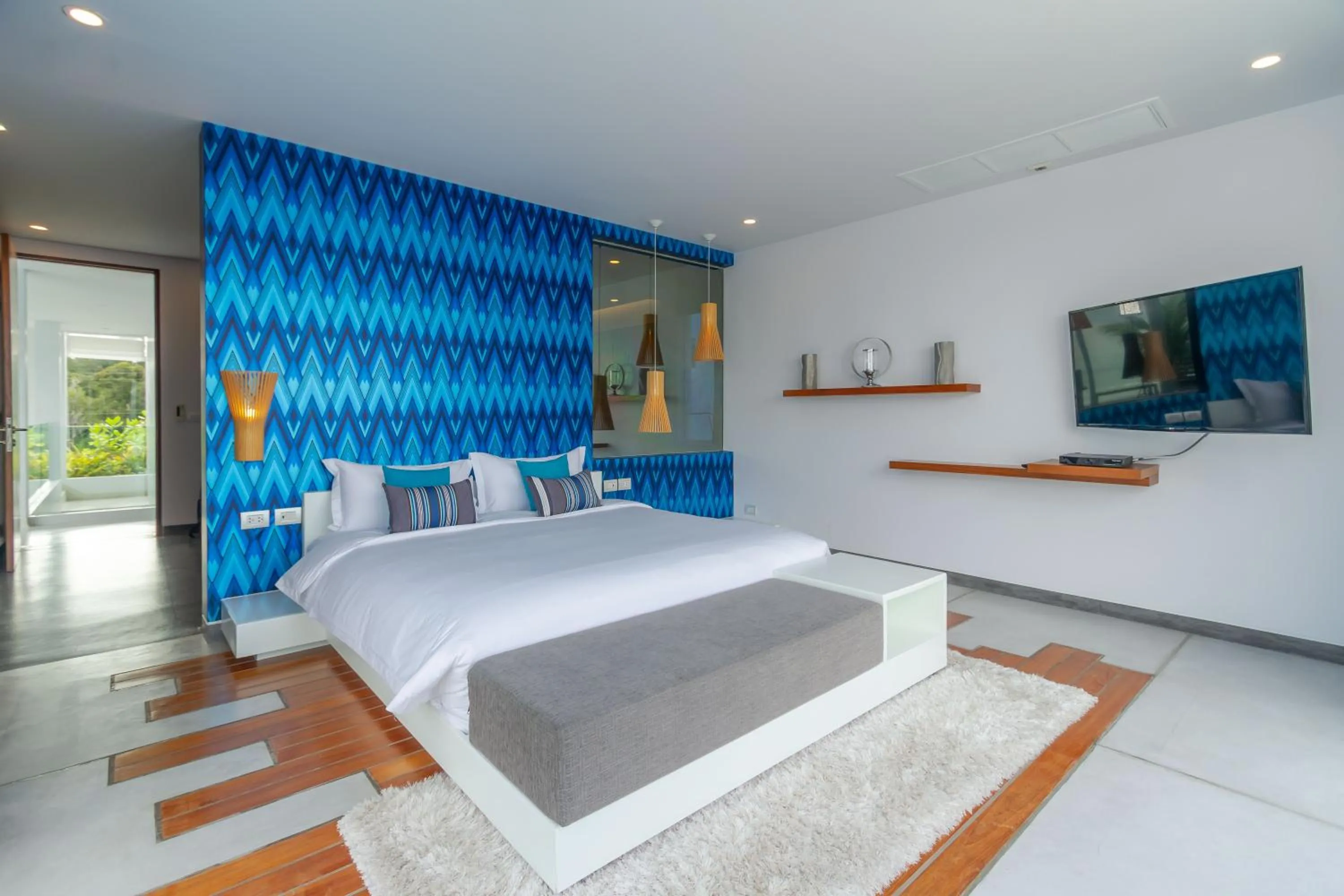 Bed in Coastal Escape Natai