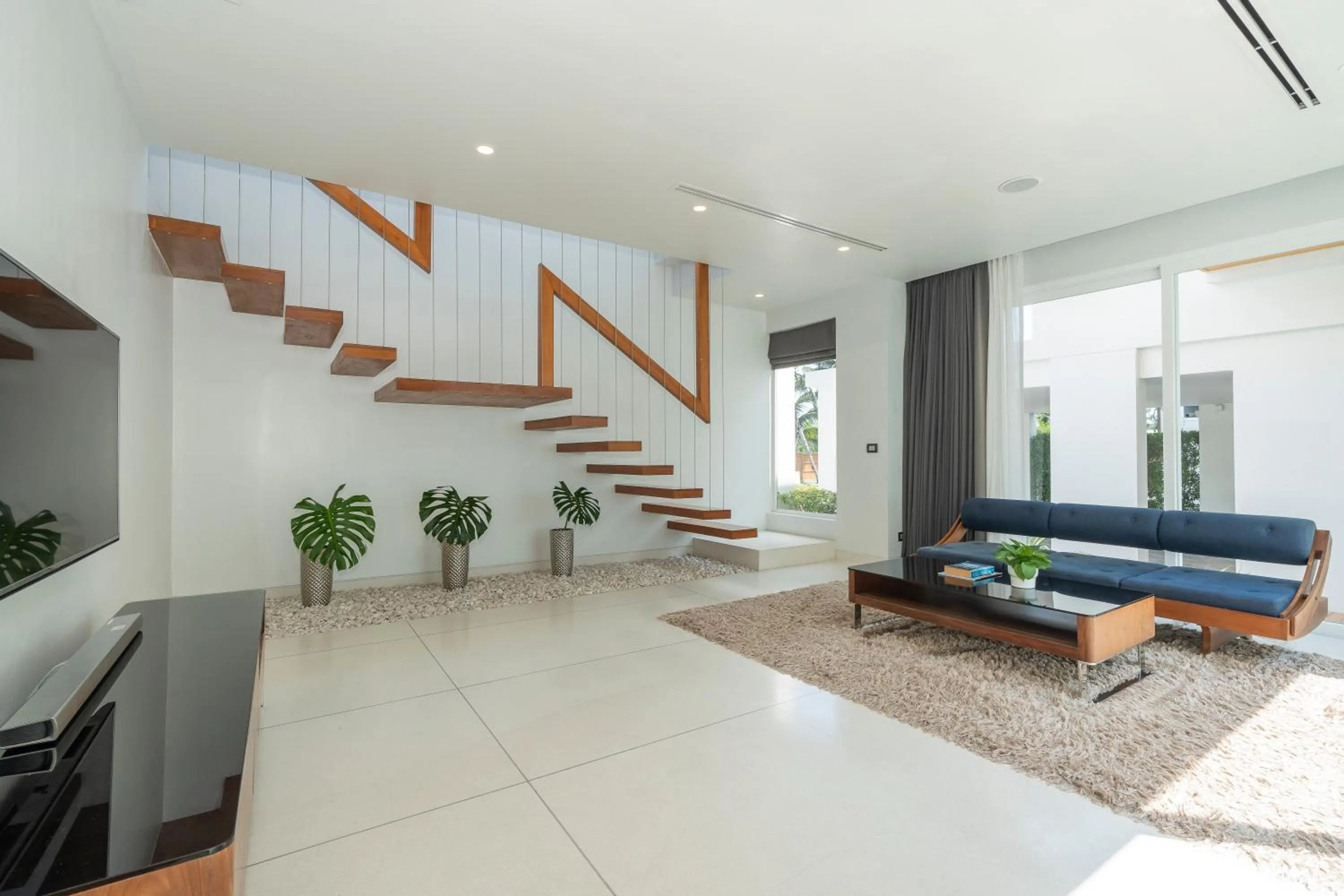 Living room in Coastal Escape Natai Beach