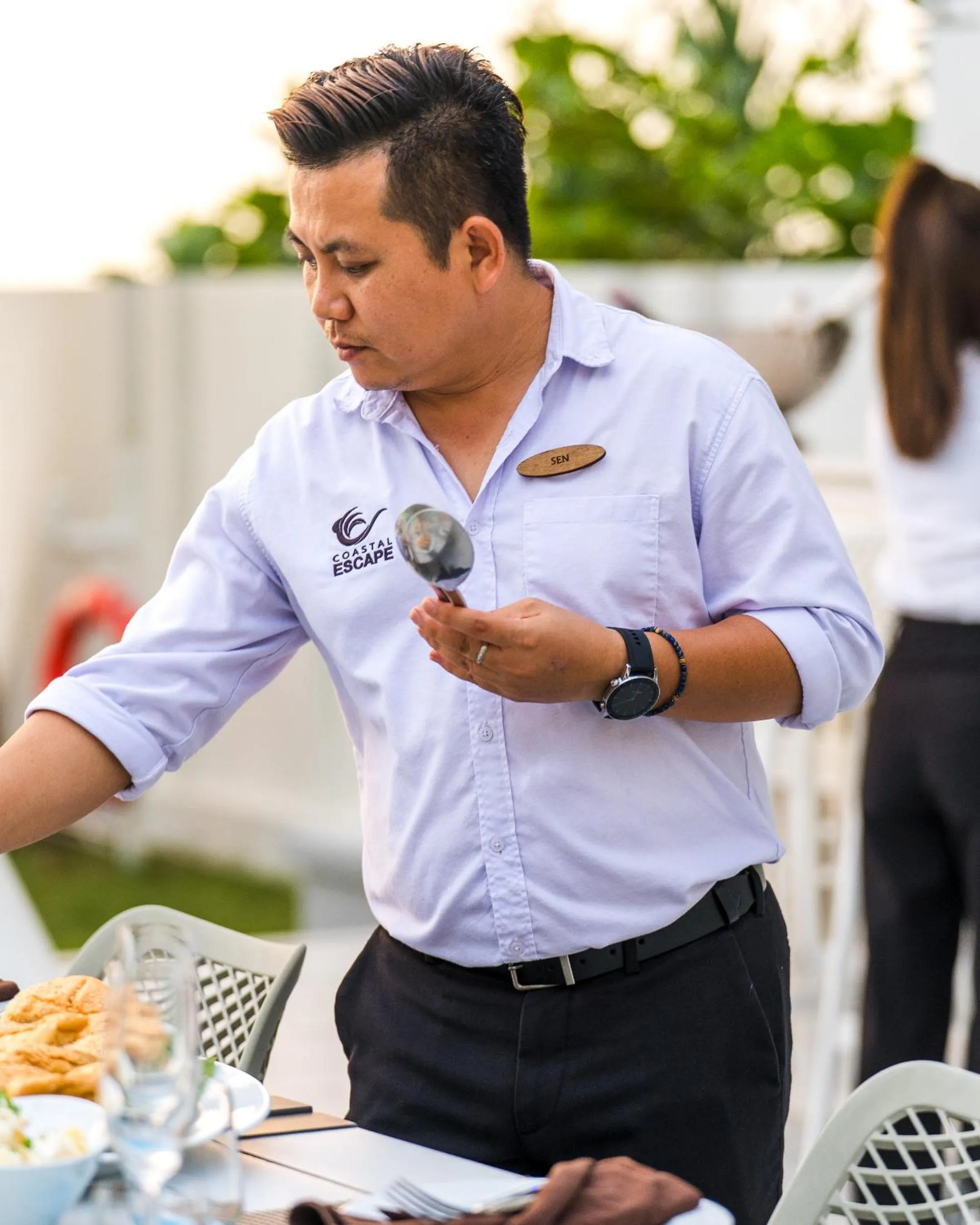 Staff in Coastal Escape Natai