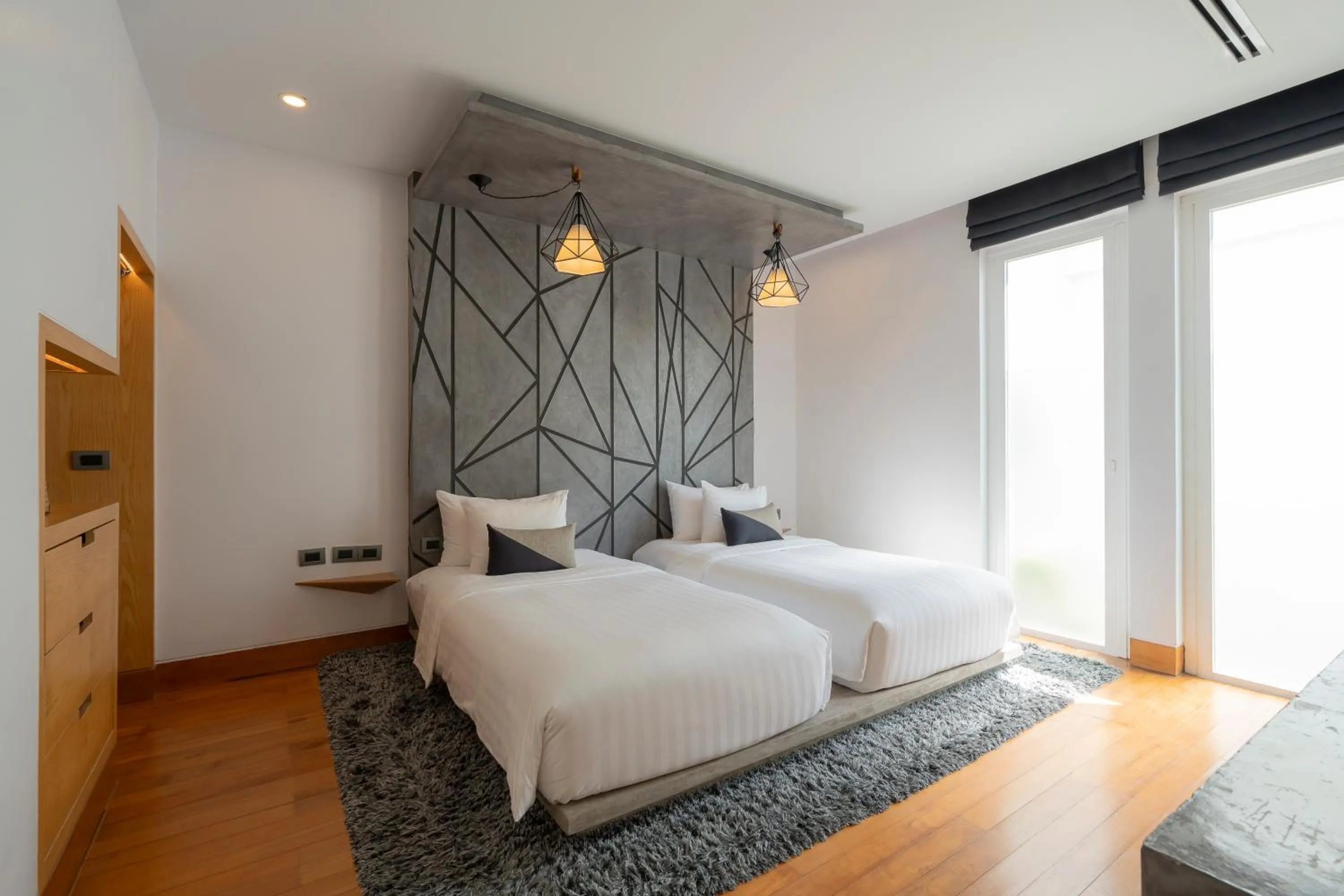 Bed in Coastal Escape Natai Beach