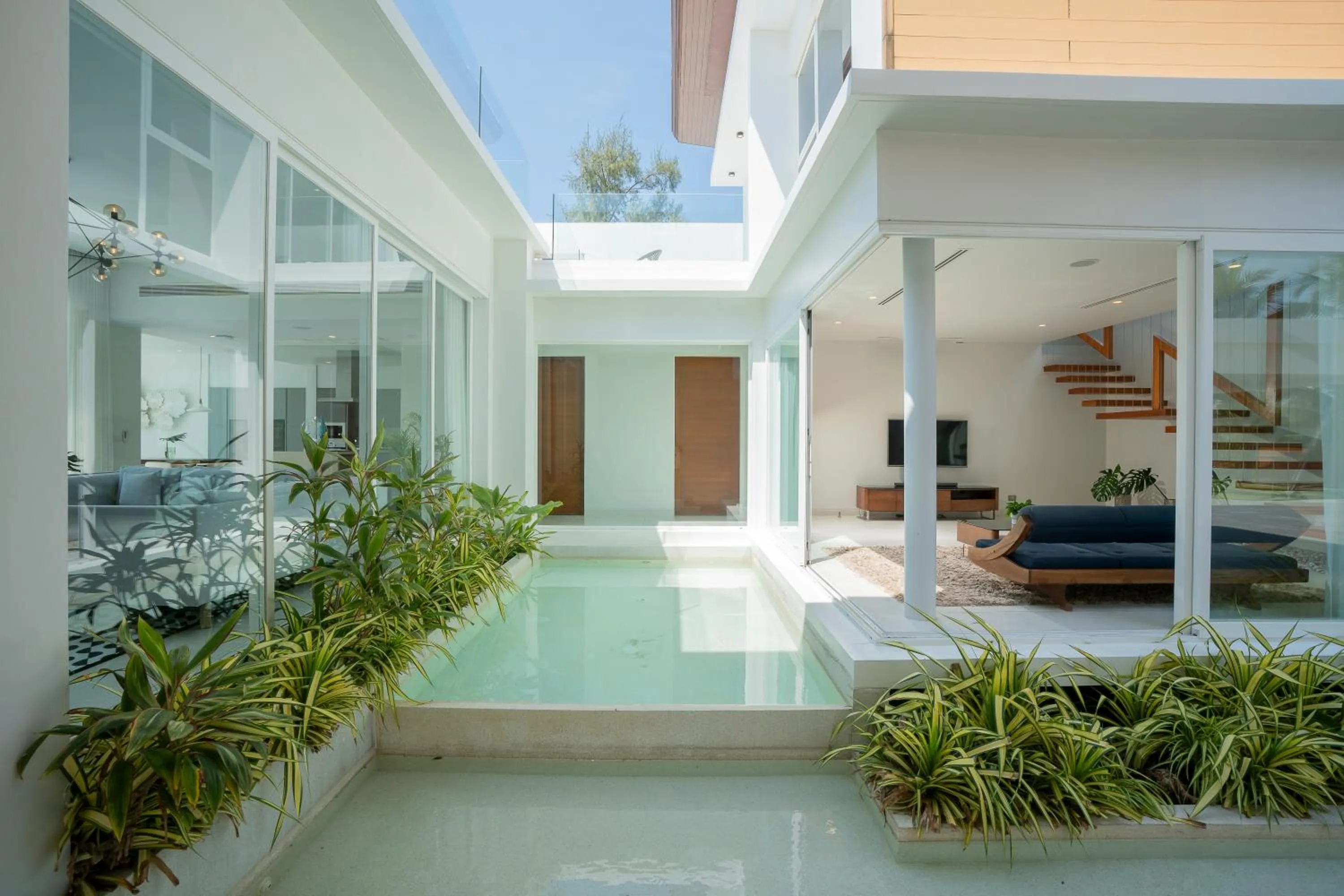 Living room in Coastal Escape Natai Beach