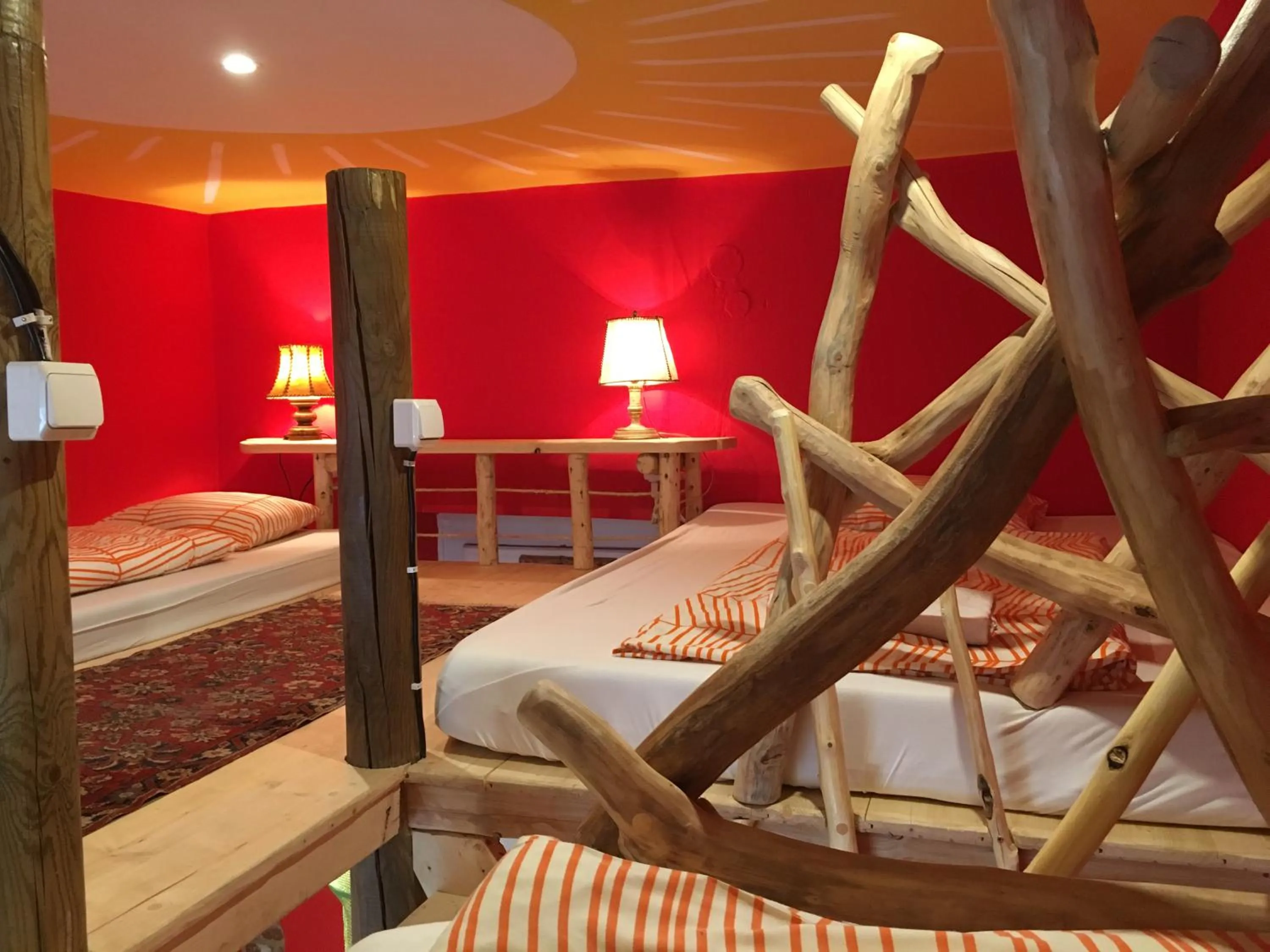 Photo of the whole room, Bed in ARTHARMONY Pension & Hostel