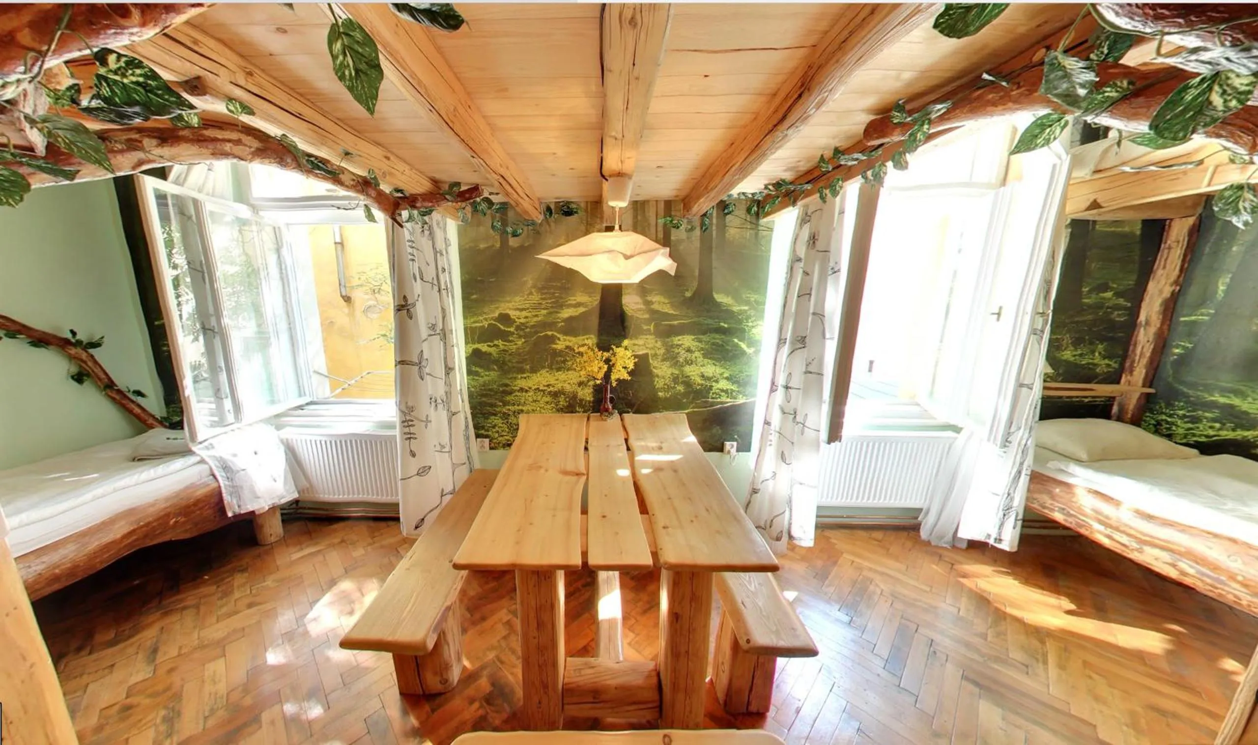 Decorative detail in ARTHARMONY Pension & Hostel