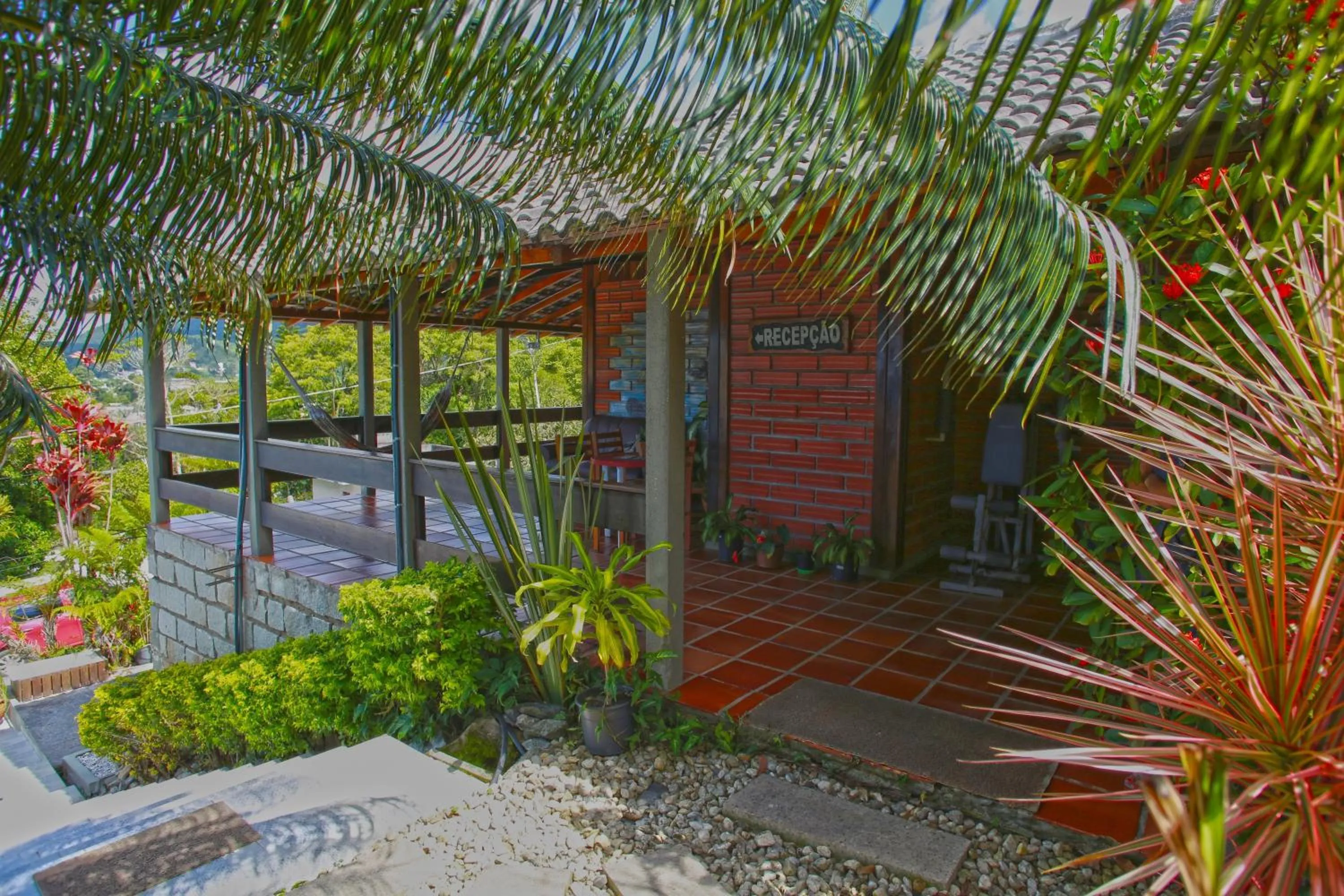 Facade/entrance in Pousada Magnus