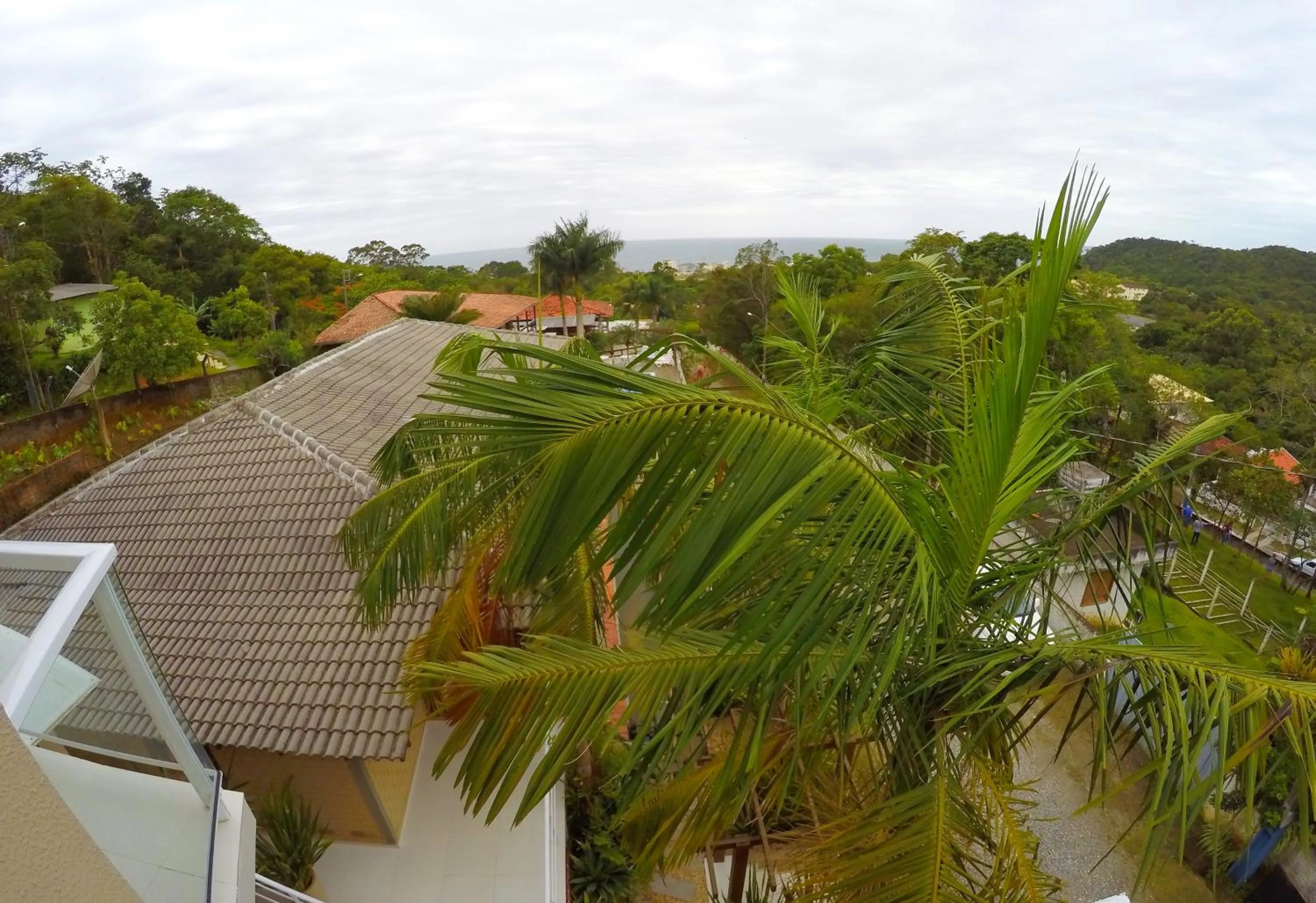 Balcony/Terrace in Pousada Magnus