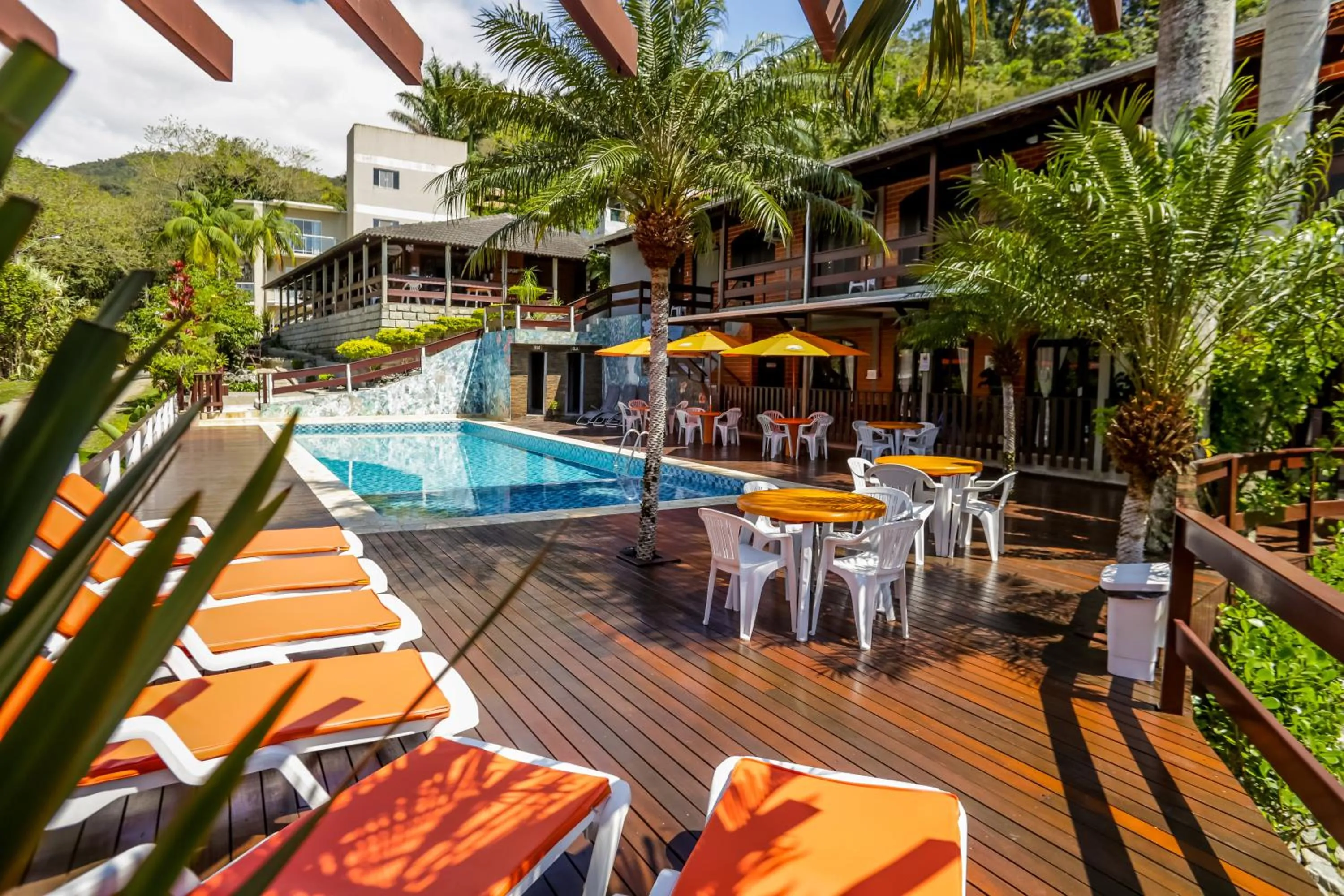 Swimming pool in Pousada Magnus