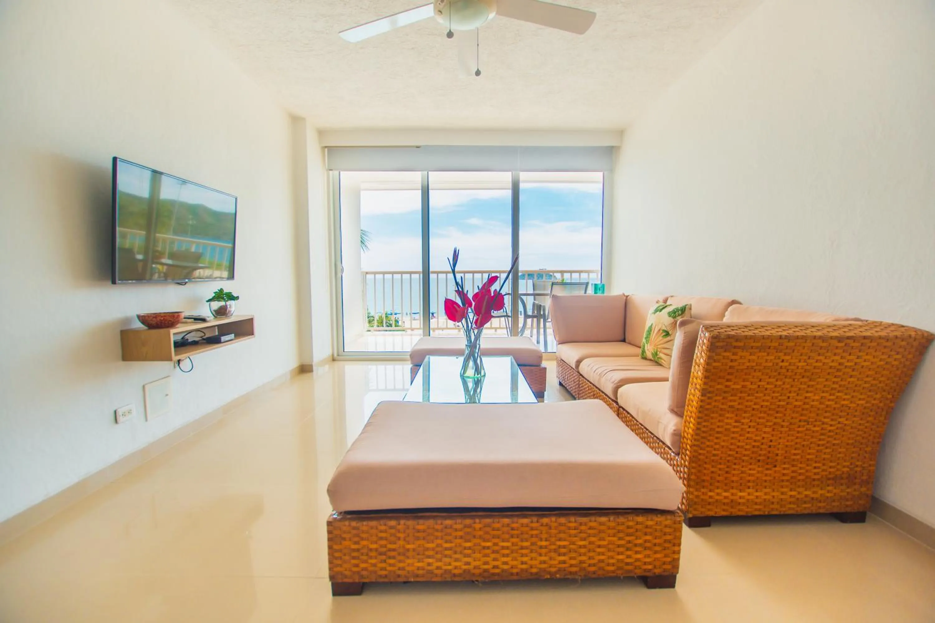 Living room in Tamaca Beach Resort
