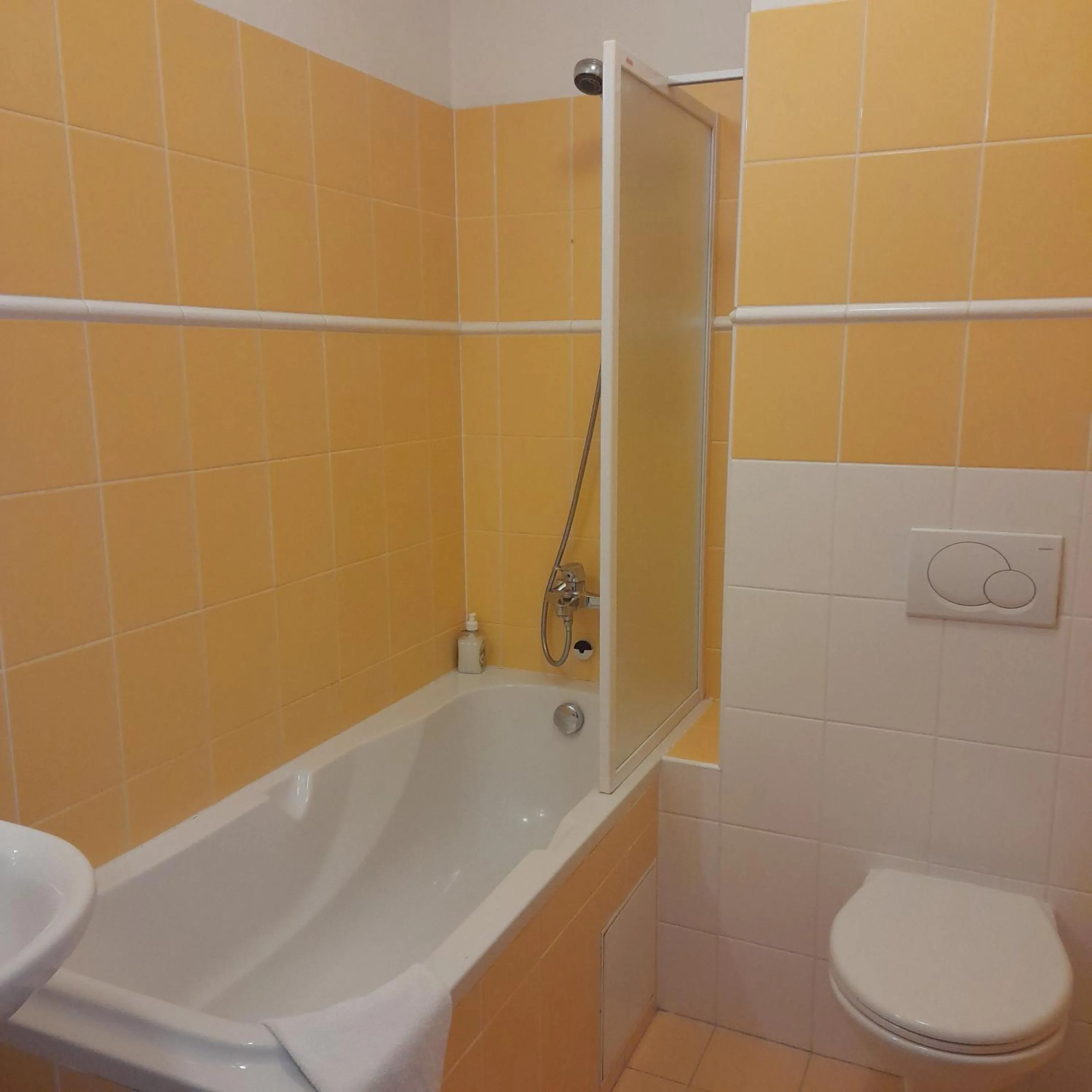 Shower in Hotel Smaragd