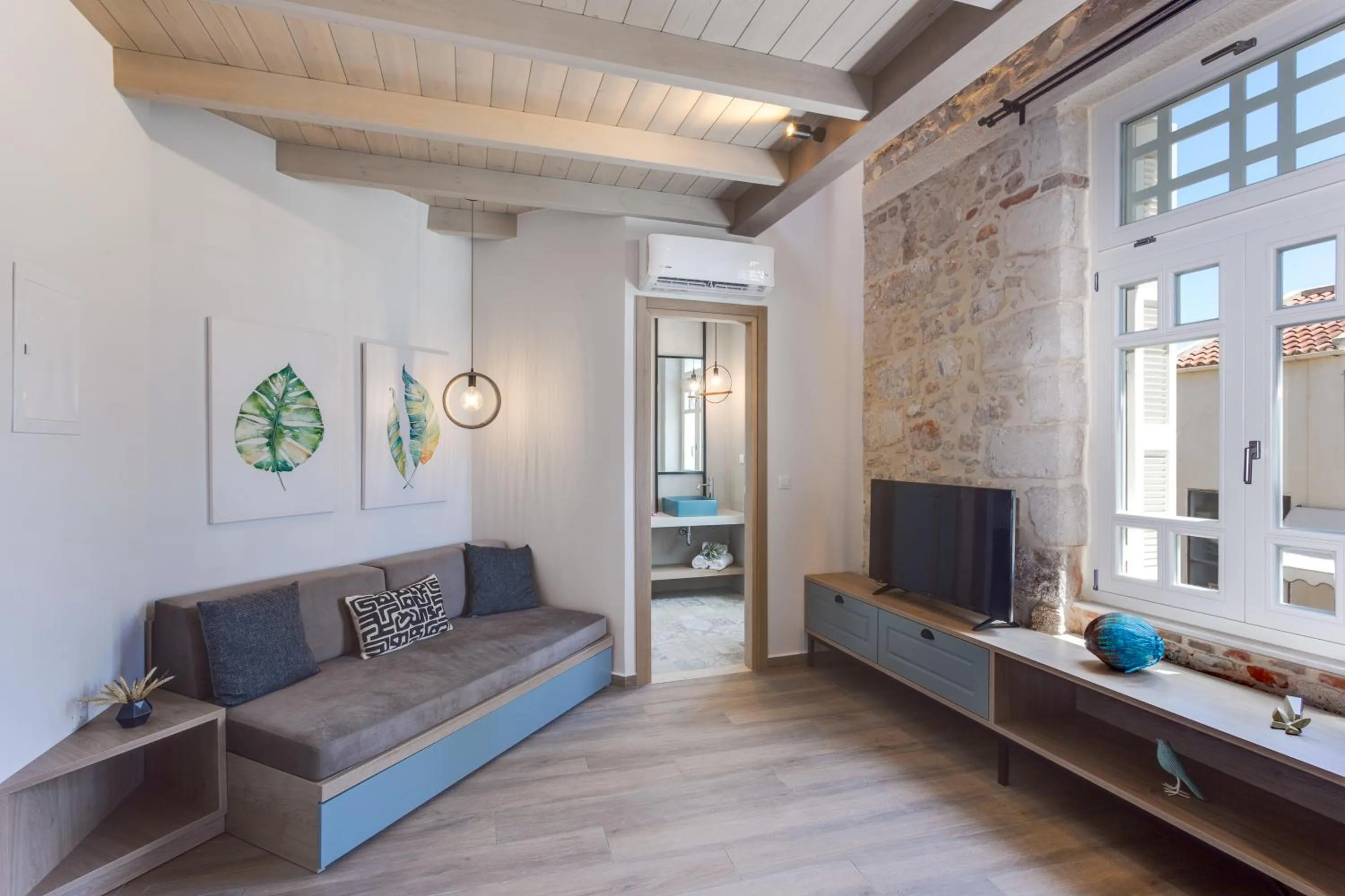 Seating area in 1924 suites