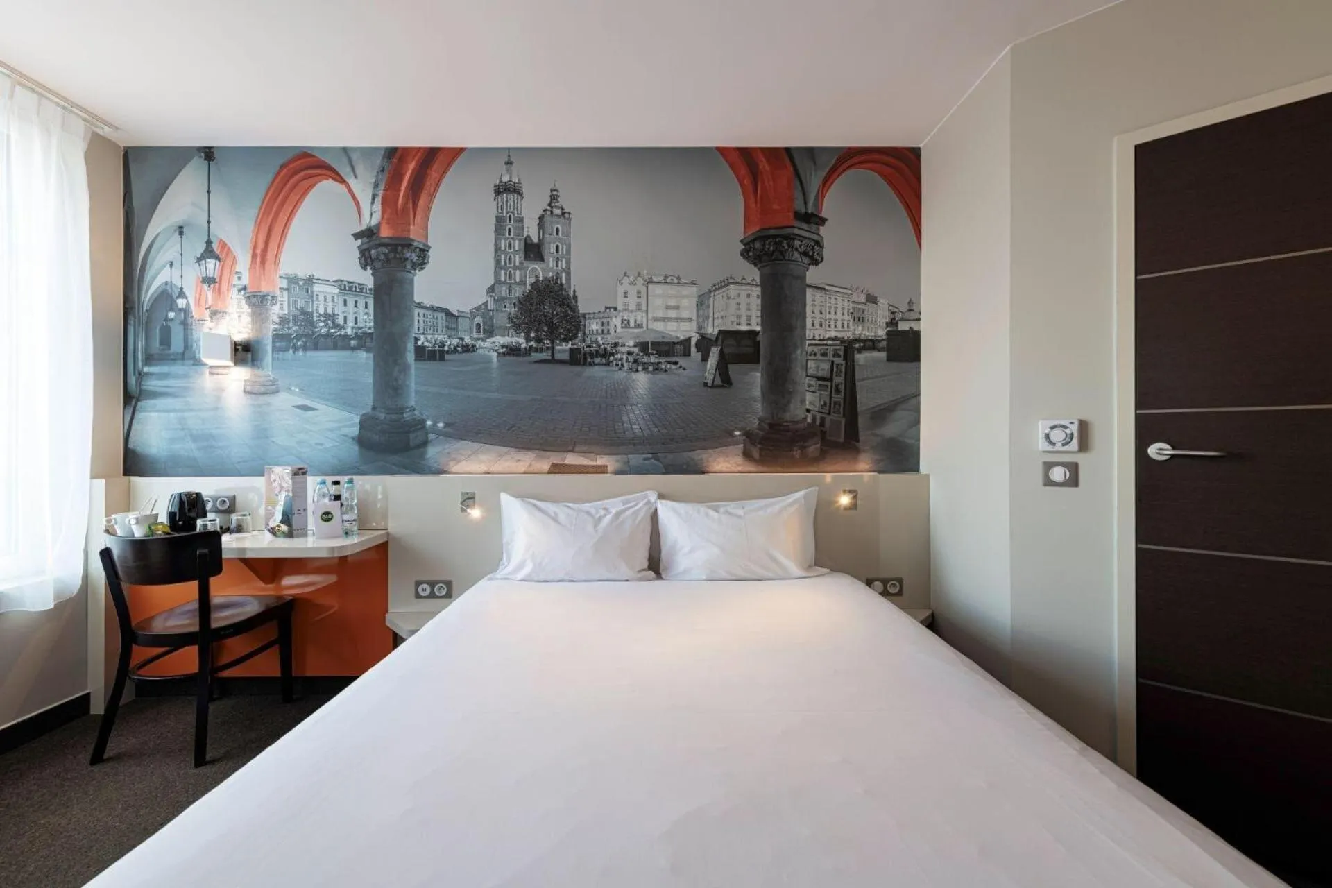 Photo of the whole room, Bed in B&B HOTEL Krakow Centrum