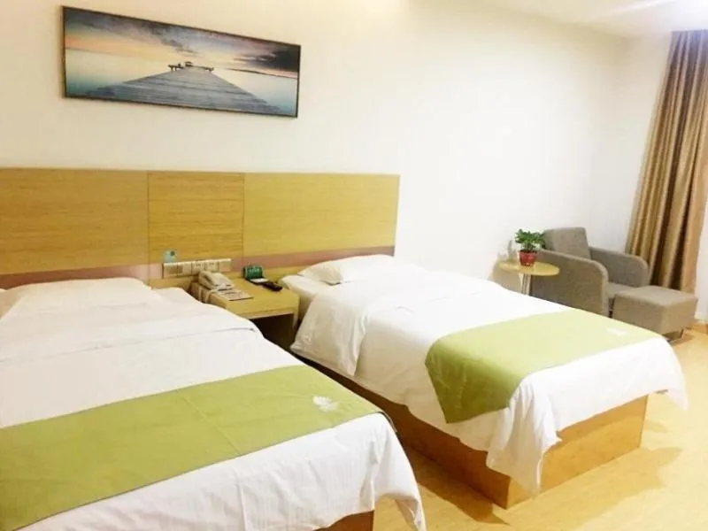 Bed in GreenTree Alliance Liaocheng Dongchangfu District Chenkou Road Liaocheng University Hotel