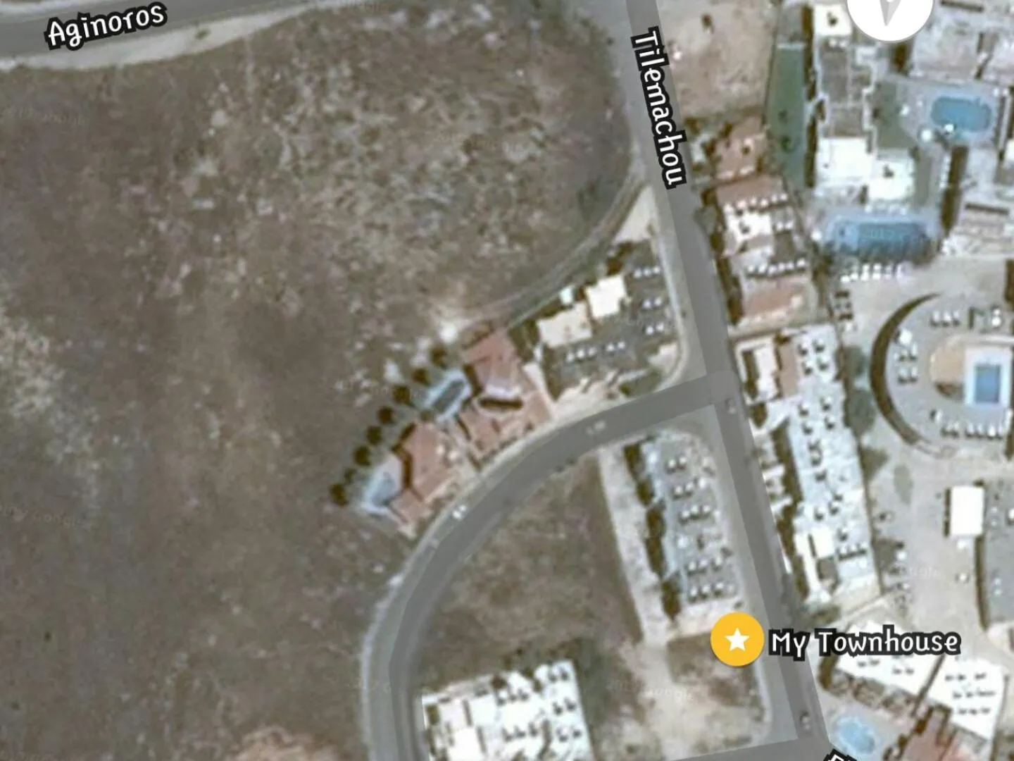 Bird's eye view in Athena and The Owl Beachside Apt