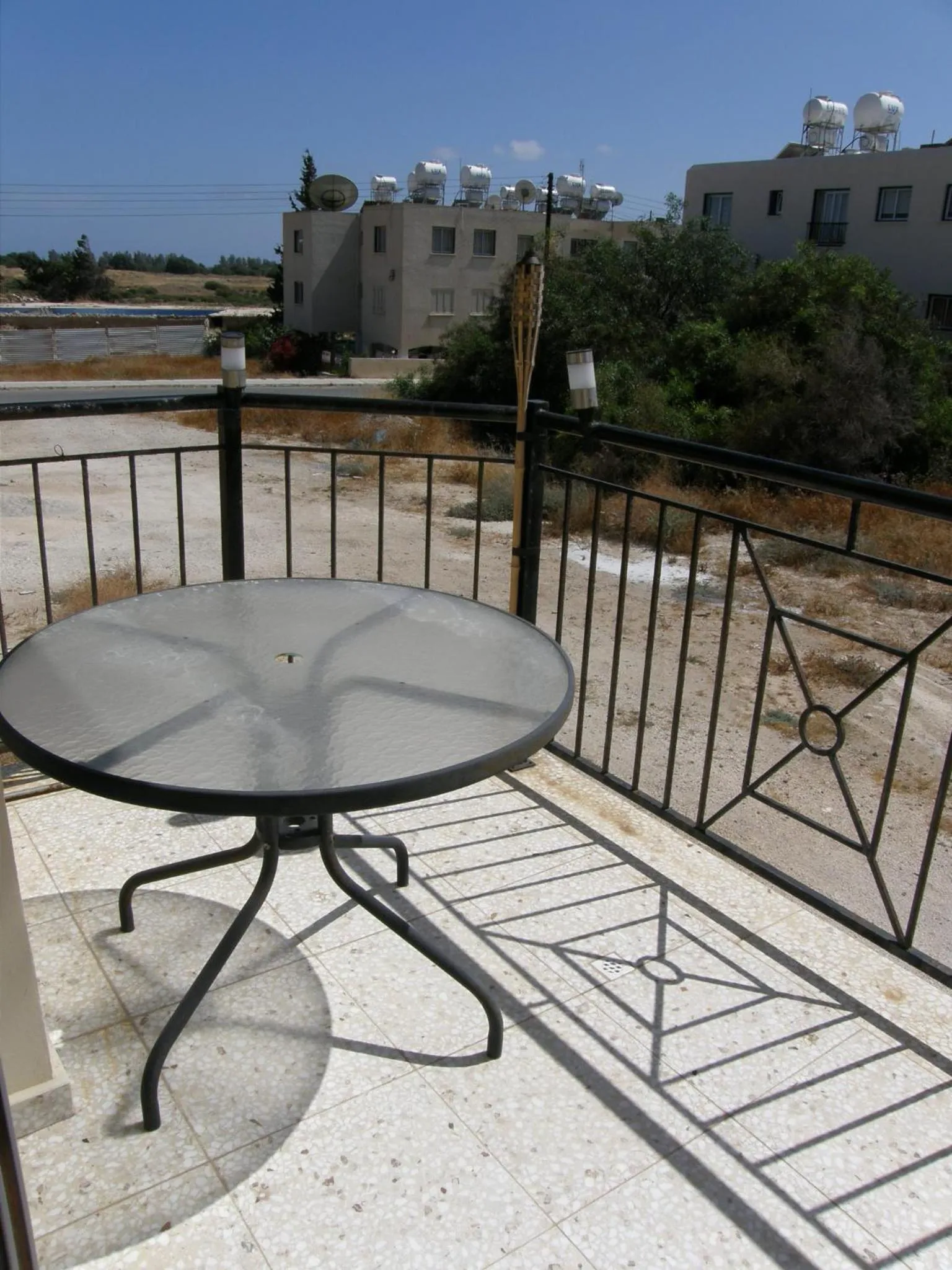 Balcony/Terrace in Athena and The Owl Beachside Apt