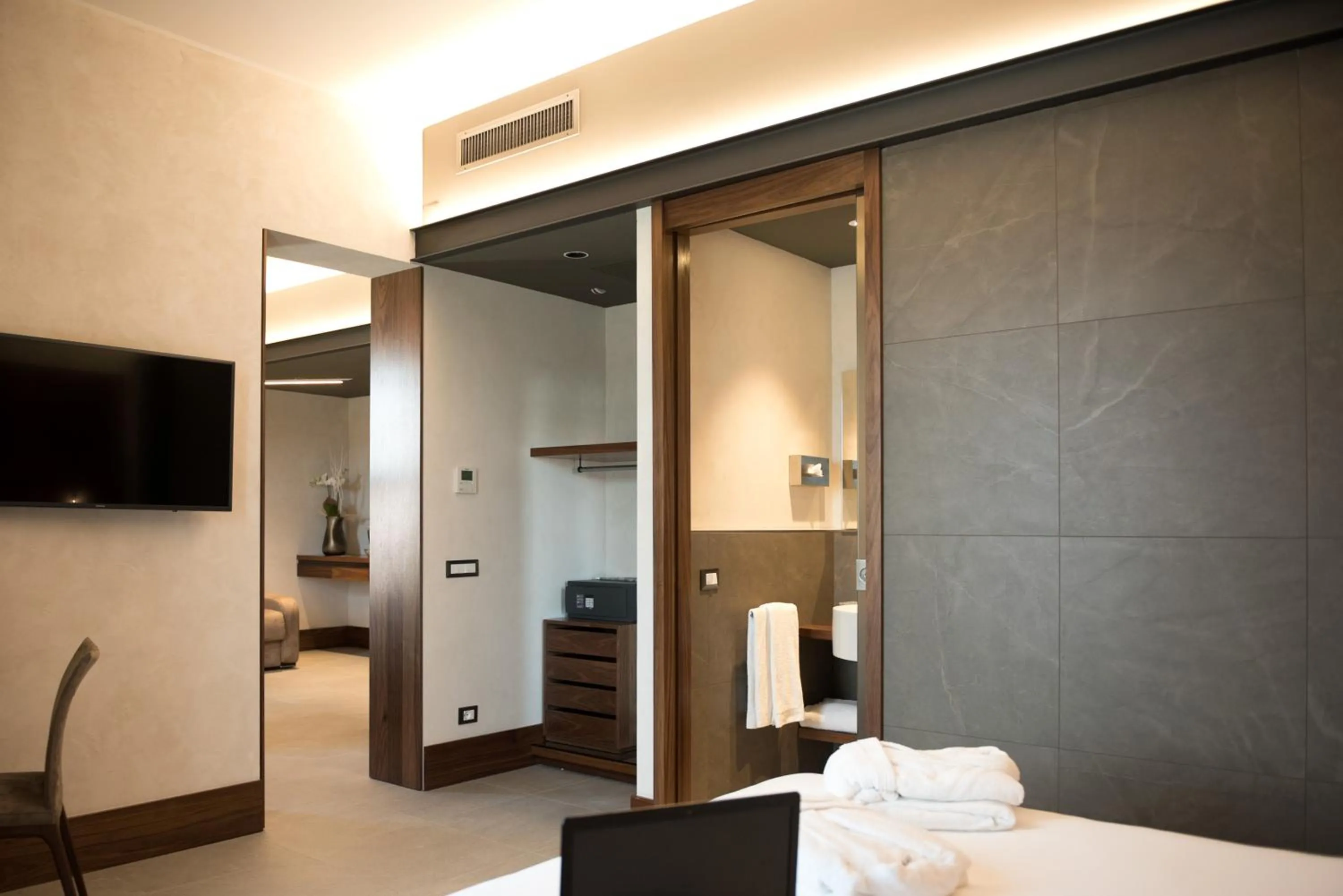 Living room in Gasometer Urban Suites