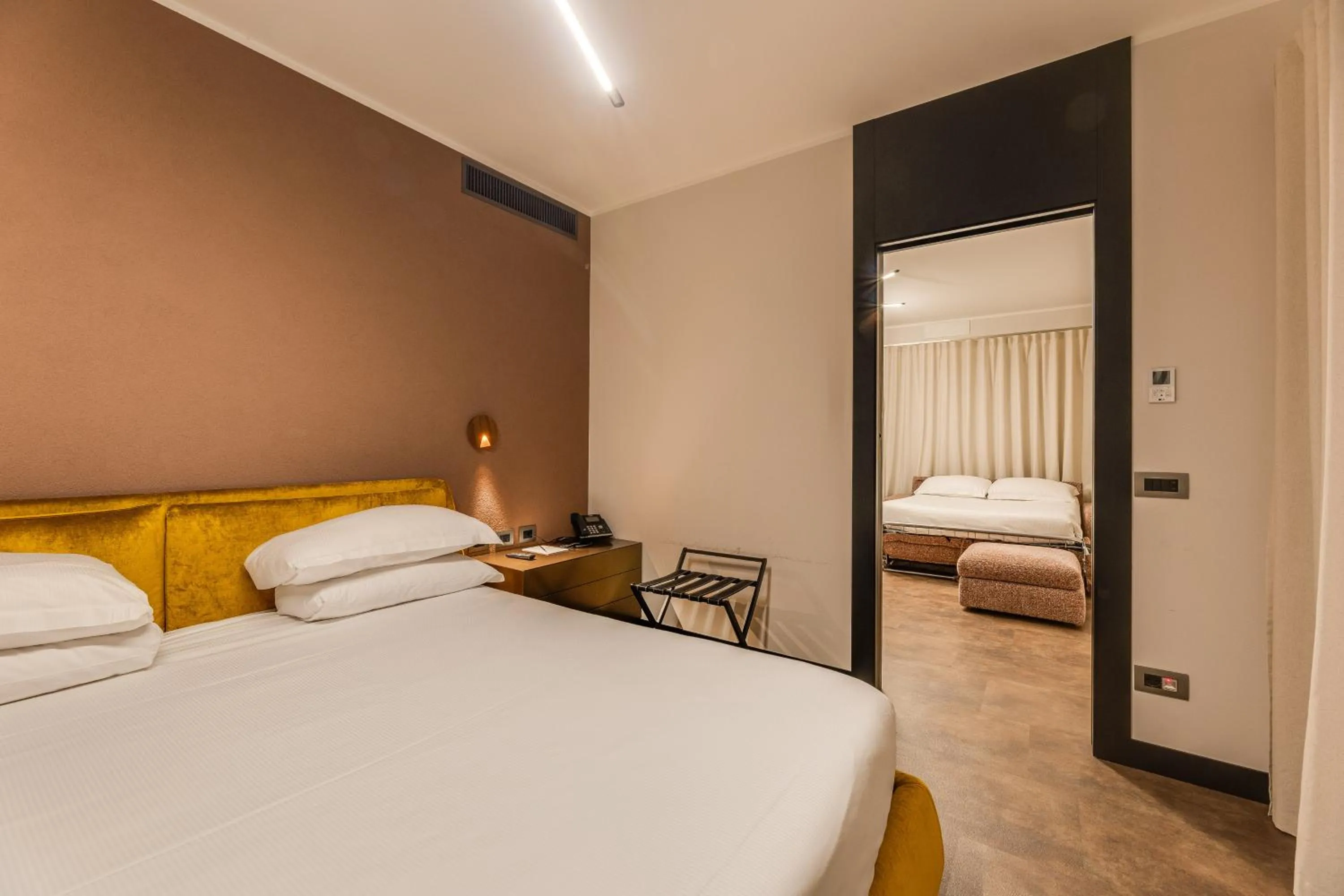 Bedroom, Bed in Gasometer Urban Suites