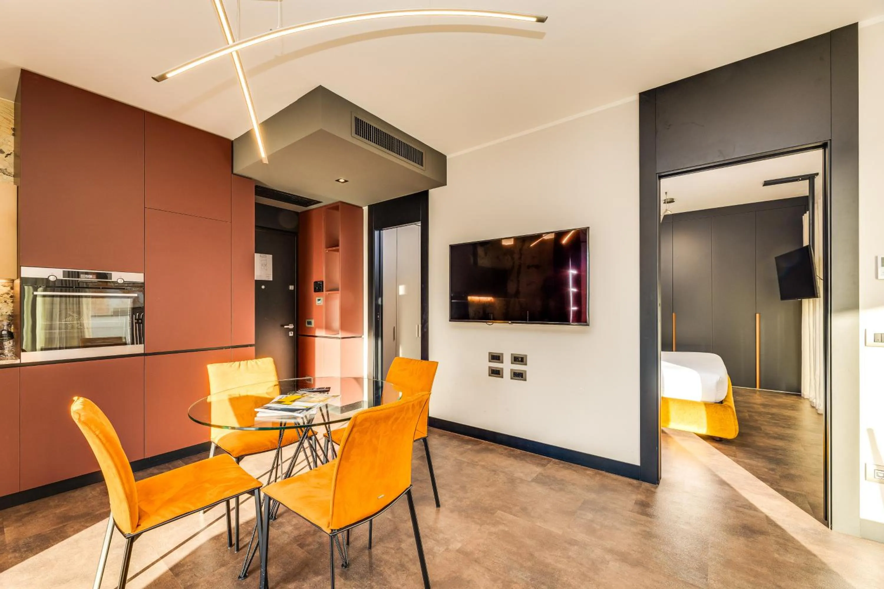 Living room in Gasometer Urban Suites