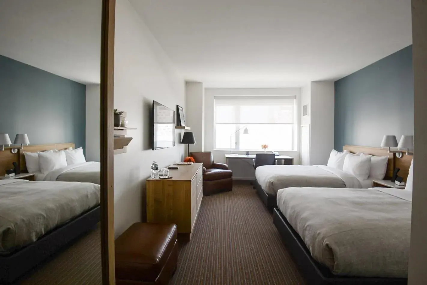 Double Room with Two Double Beds in The Study at University City, Study Hotels Double Room with Two Double Beds in The Study at University City, Study Hotels