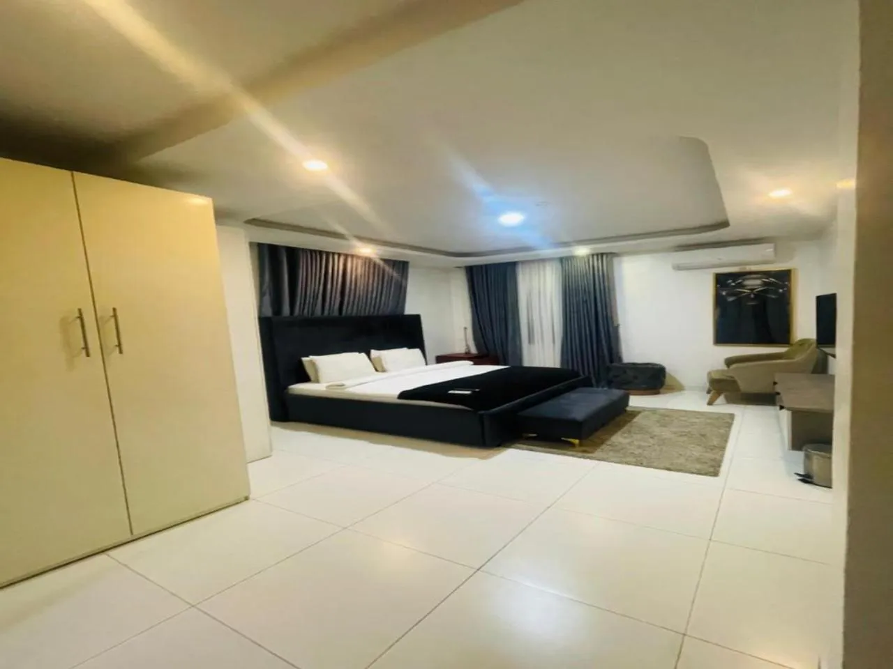 Bed in Proof Hotel Lekki