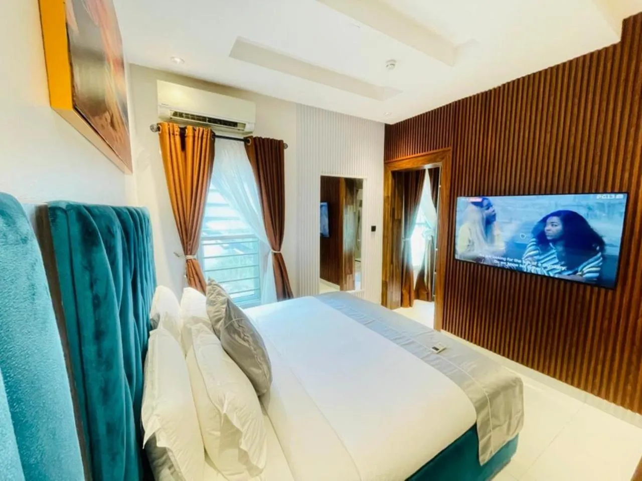 Bed in Proof Hotel Lekki