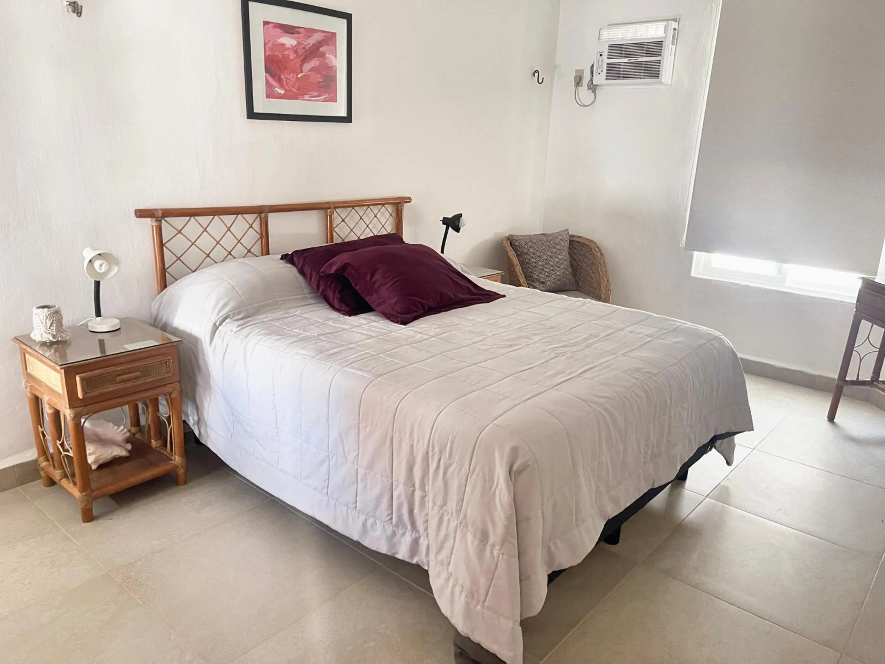 Bed in Departamento Medina