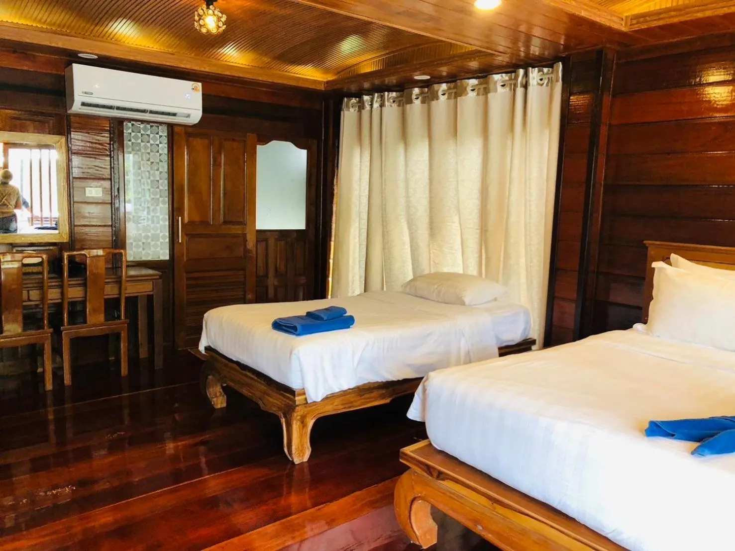 Bed in Anda Lipe Resort