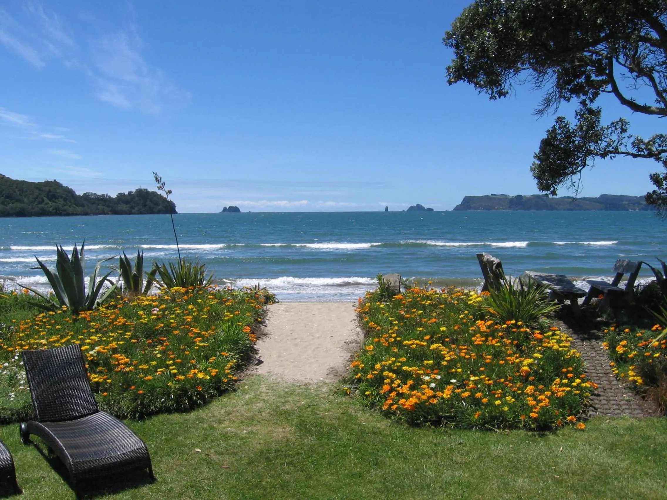 Spring in Beachfront Resort