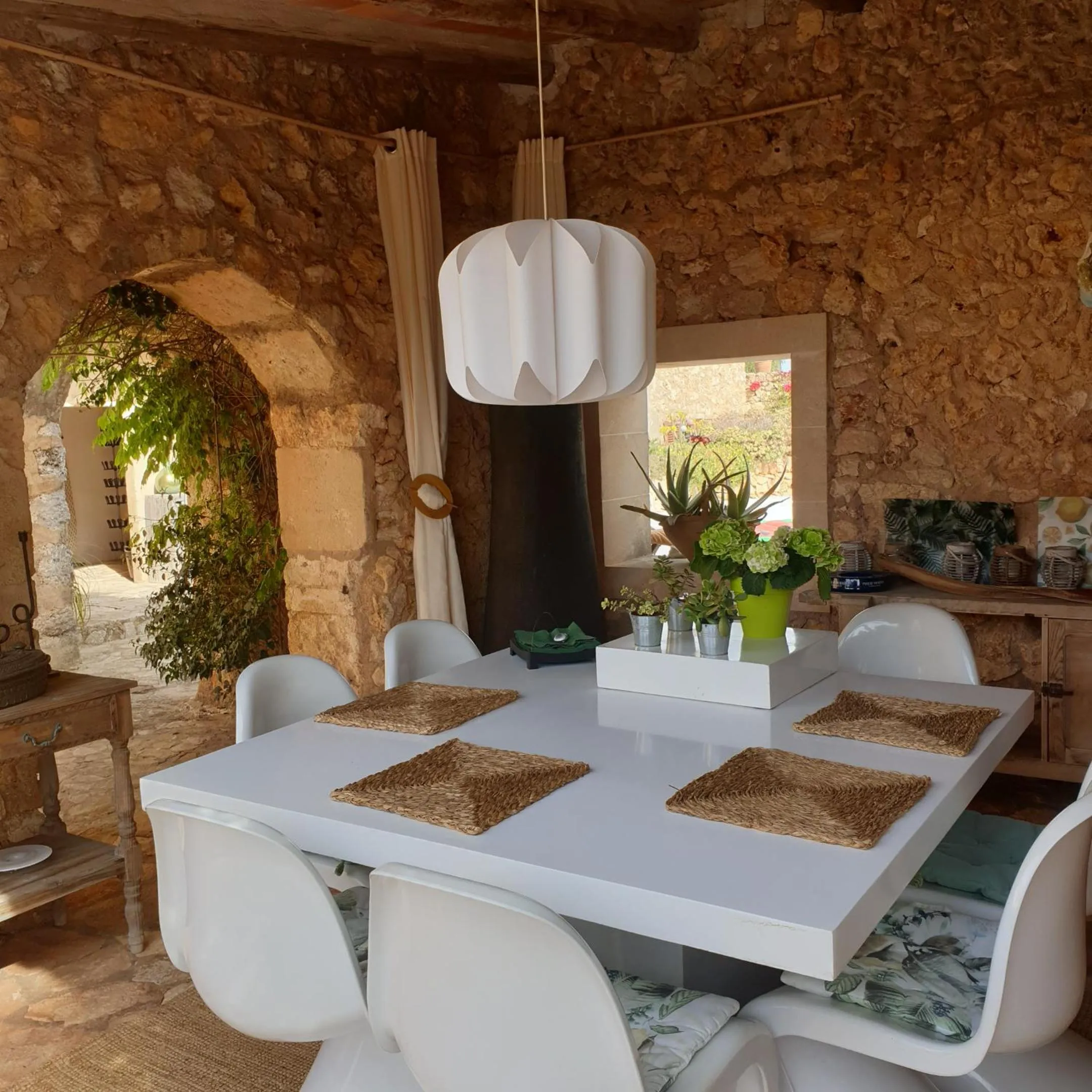 Patio in Las Fincas de Annie