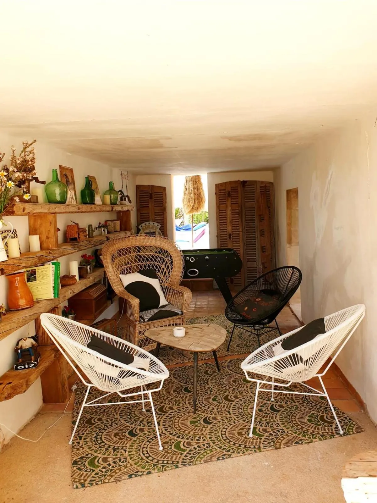 Patio in Las Fincas de Annie