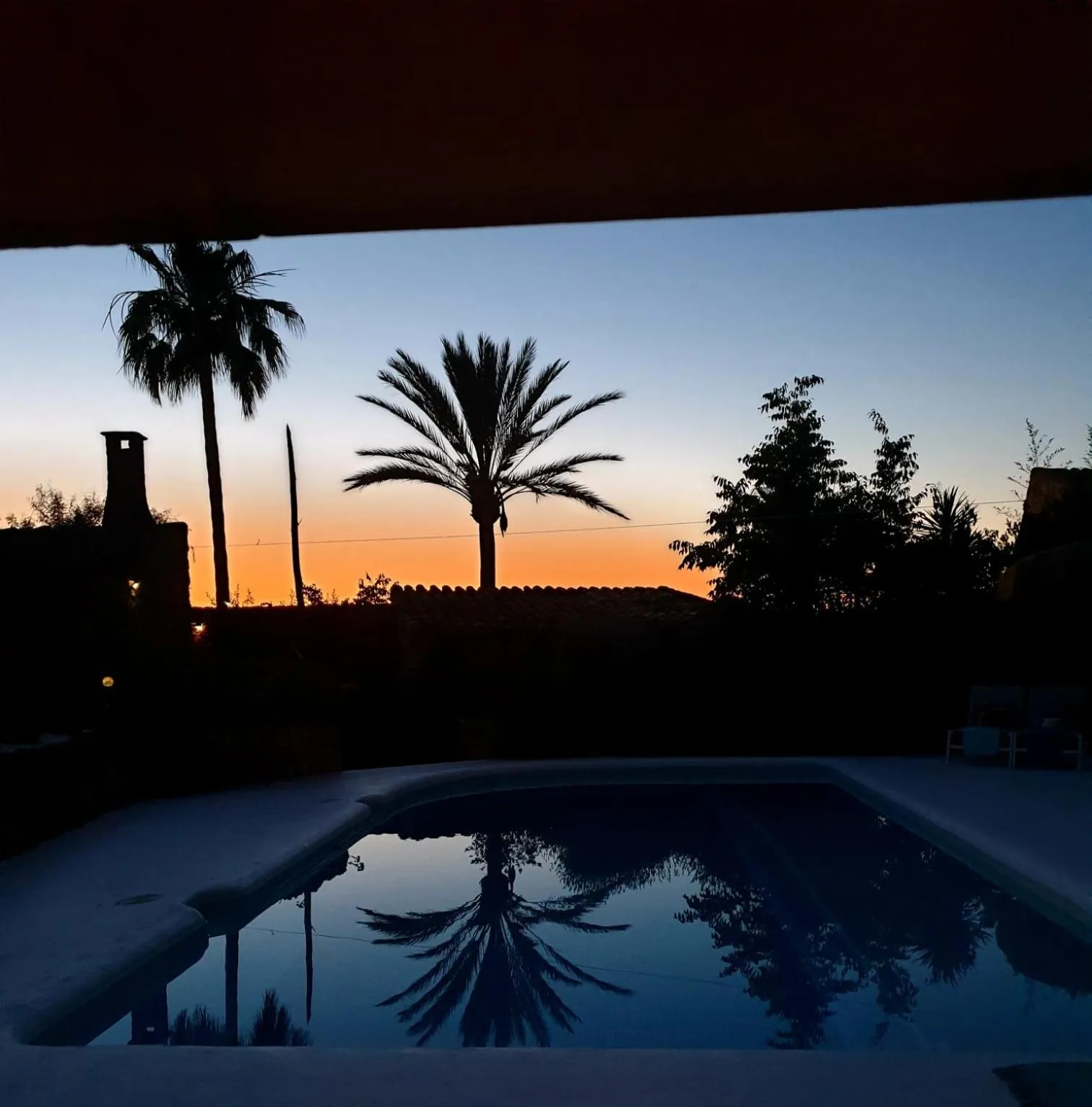 Swimming pool in Las Fincas de Annie