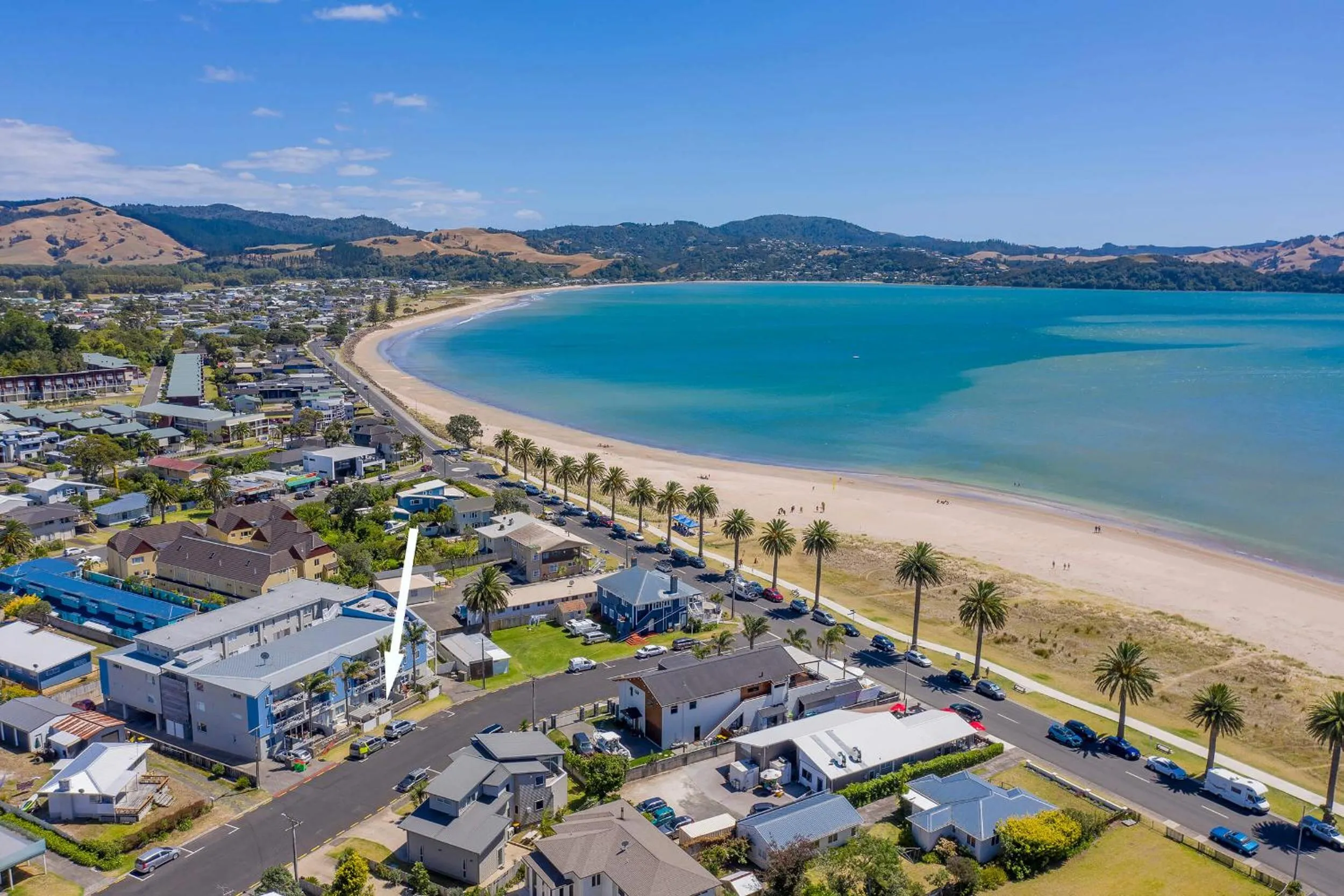 Facade/entrance in Crow's Nest Apartments