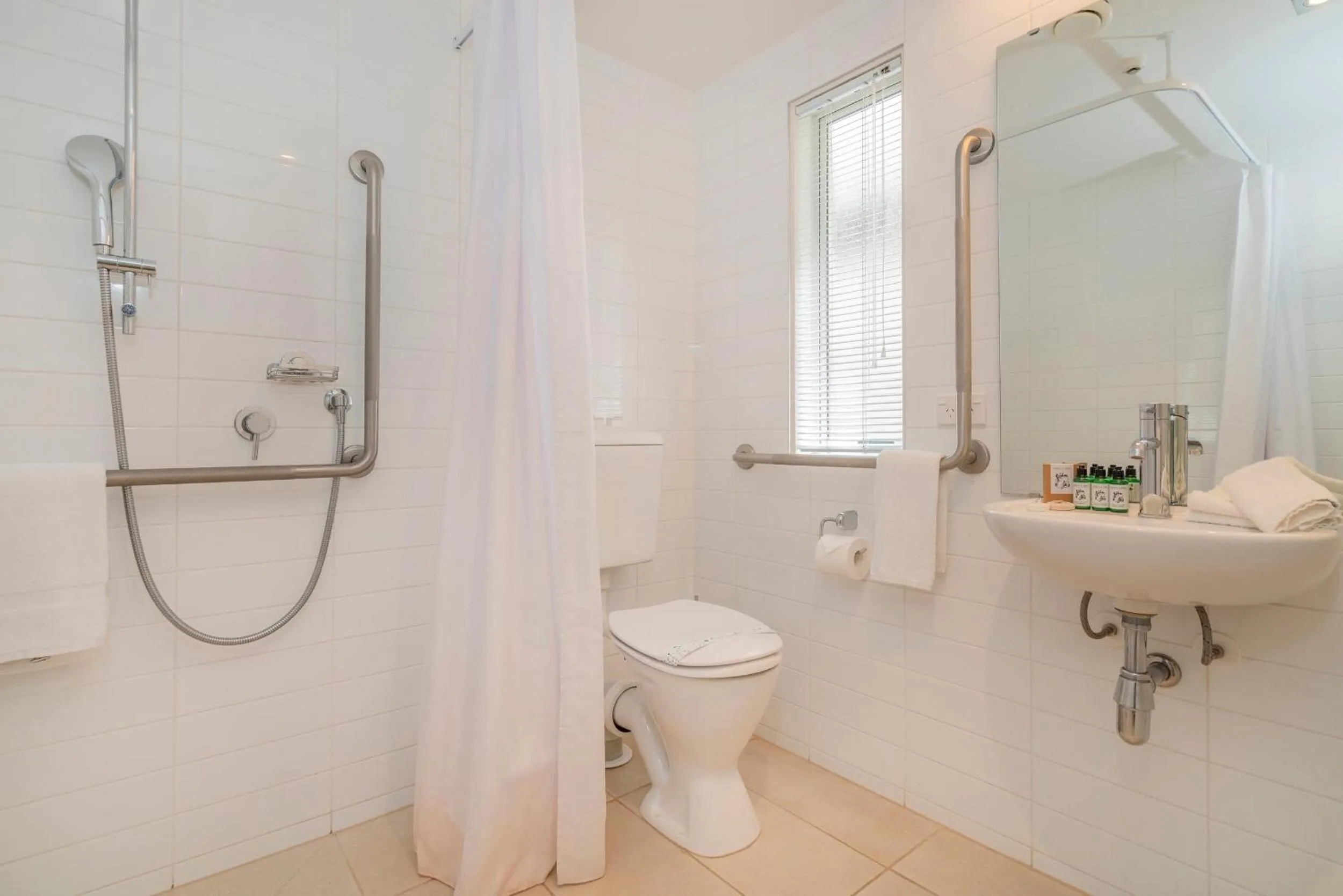 Toilet in Crow's Nest Apartments