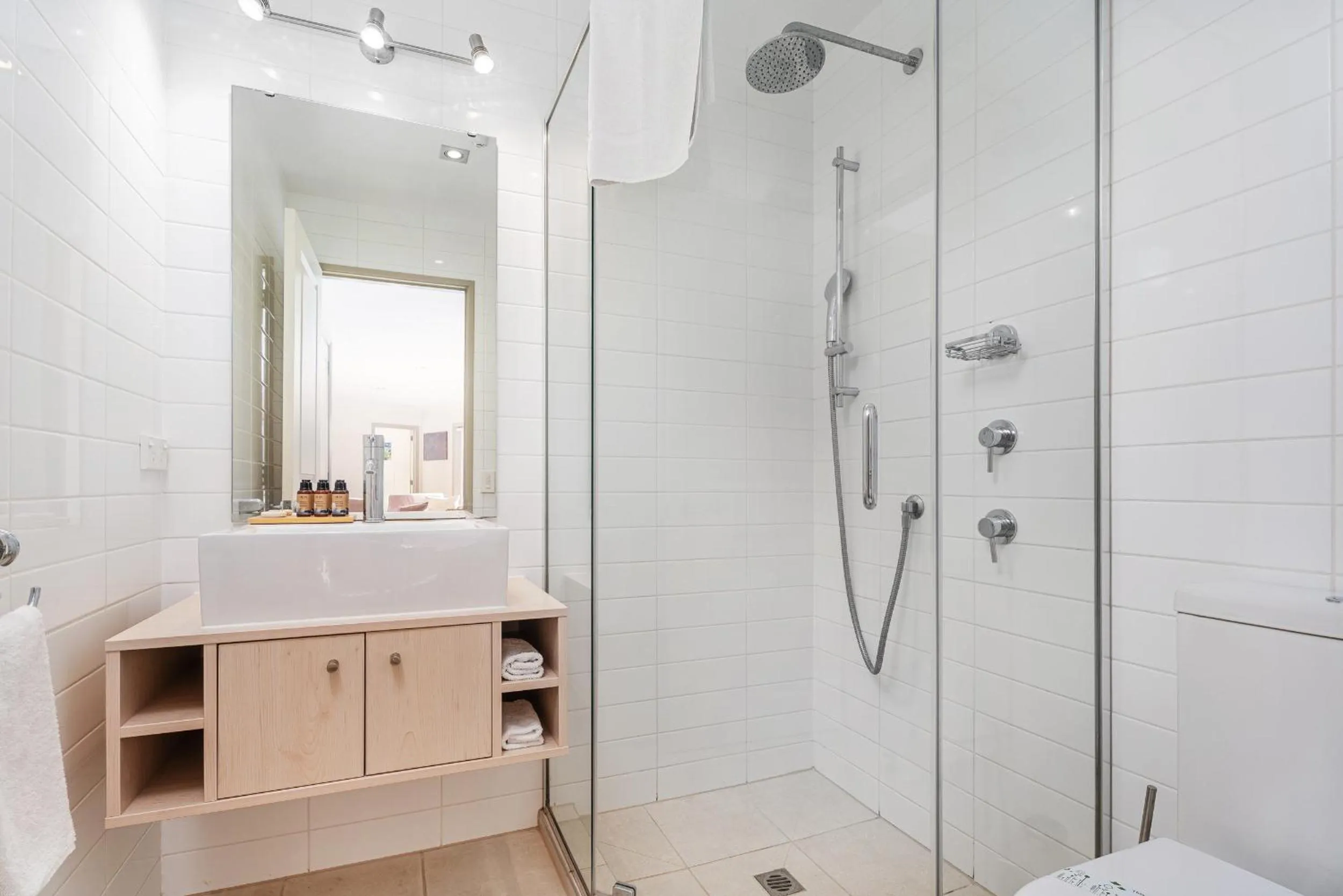 Bathroom in Crow's Nest Apartments