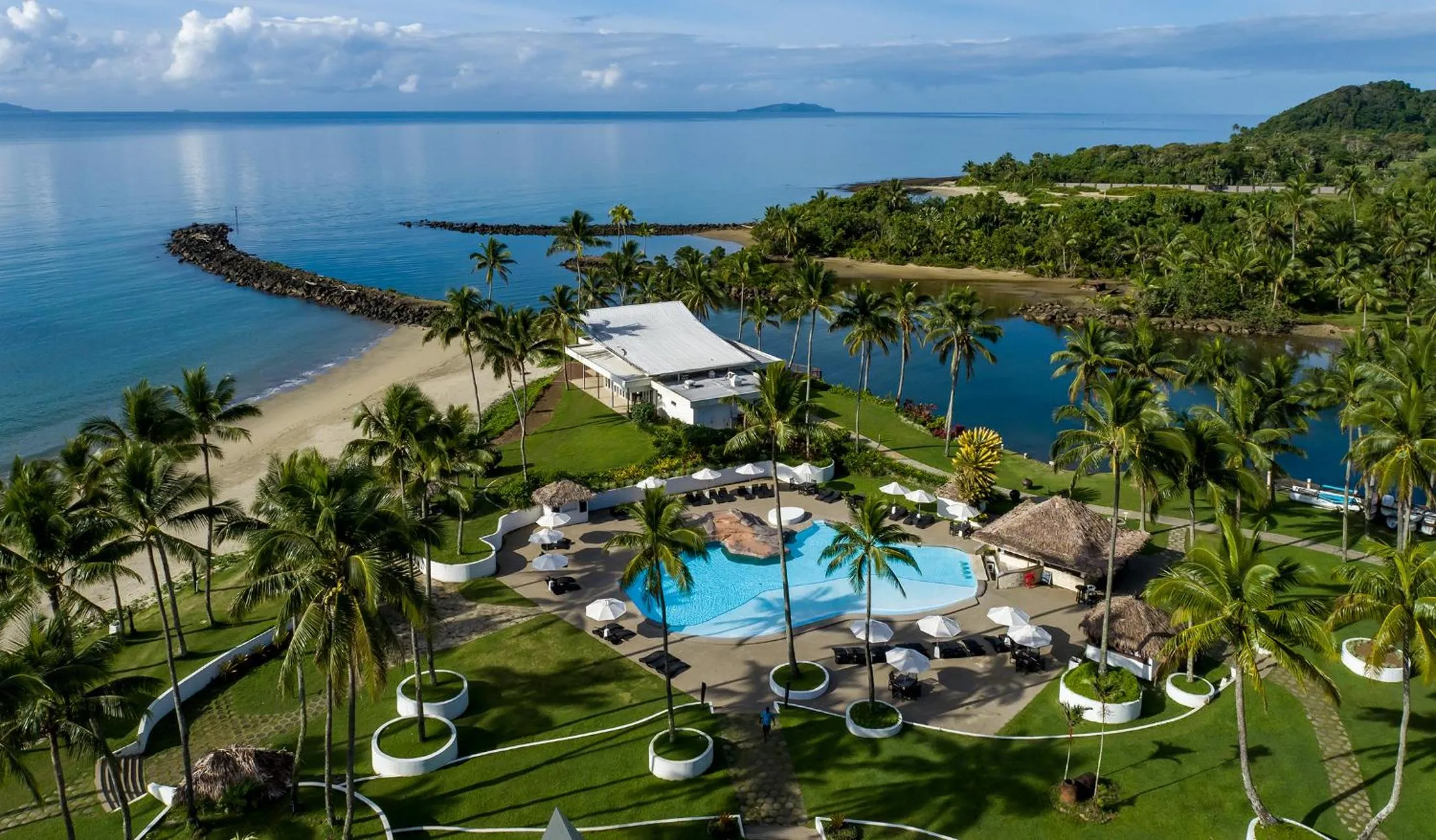 Bird's eye view in The Pearl South Pacific Resort, Spa & Golf Course