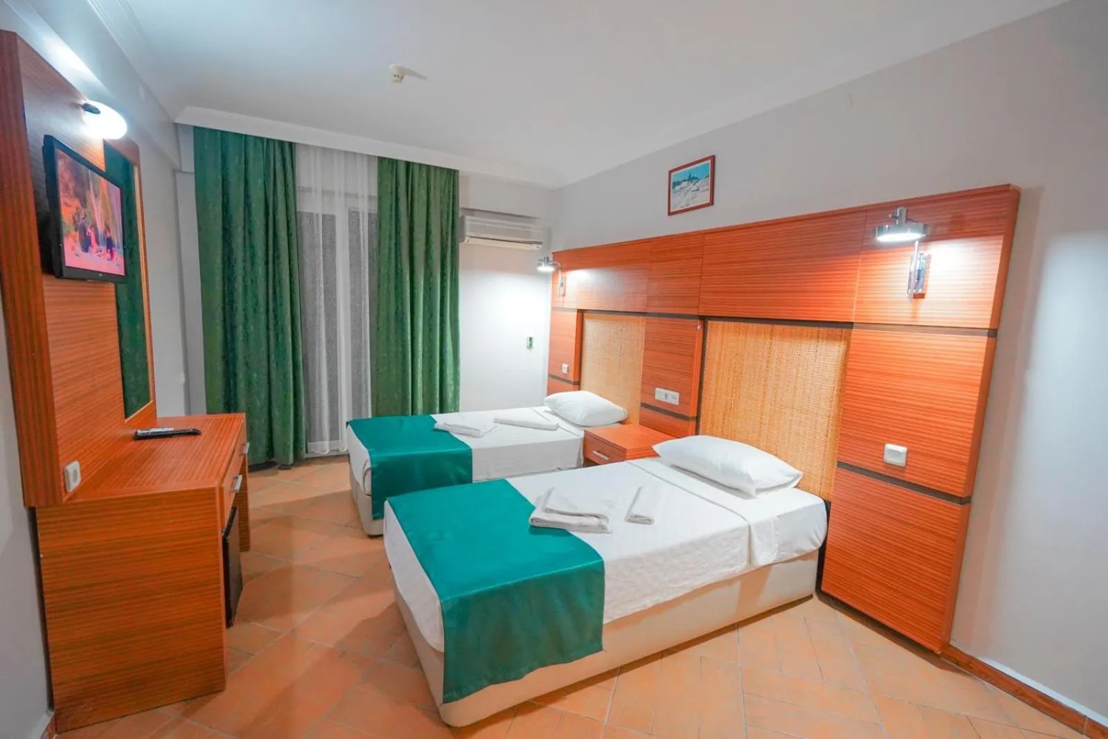 Property building, Bed in Hotel Amore