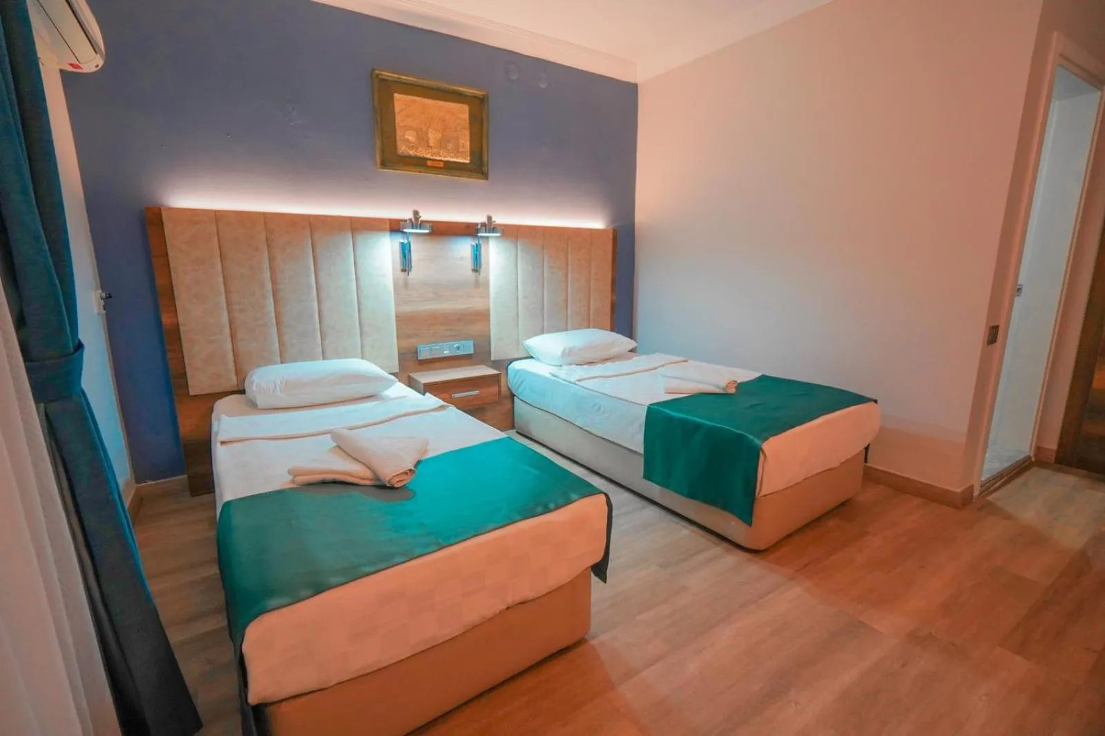 Property building, Bed in Hotel Amore